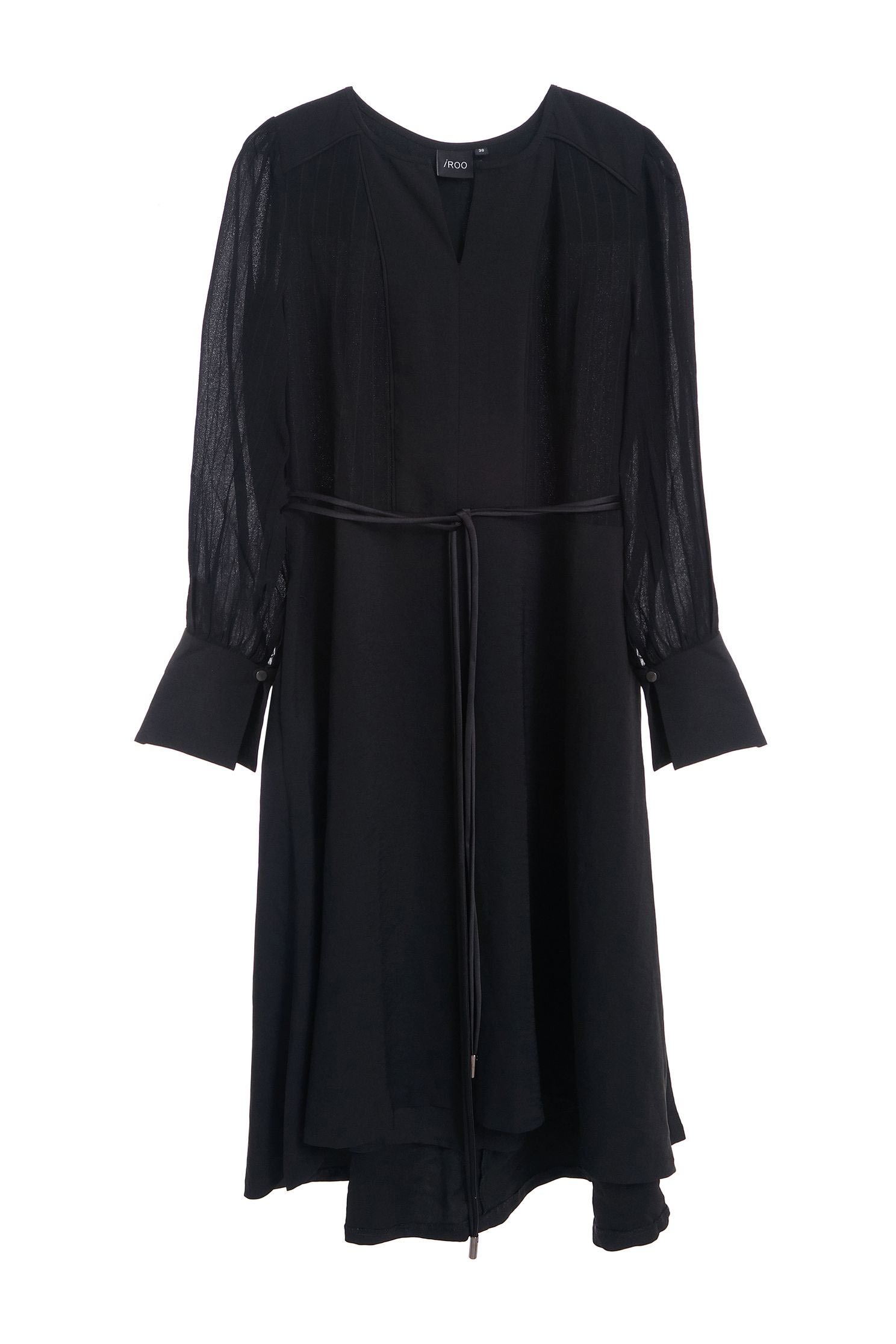 V neck dress,V-neck dress,Dress,Cocktail Dress,Valentine,長袖洋裝,Chiffon,Chiffon Dress,Black dress