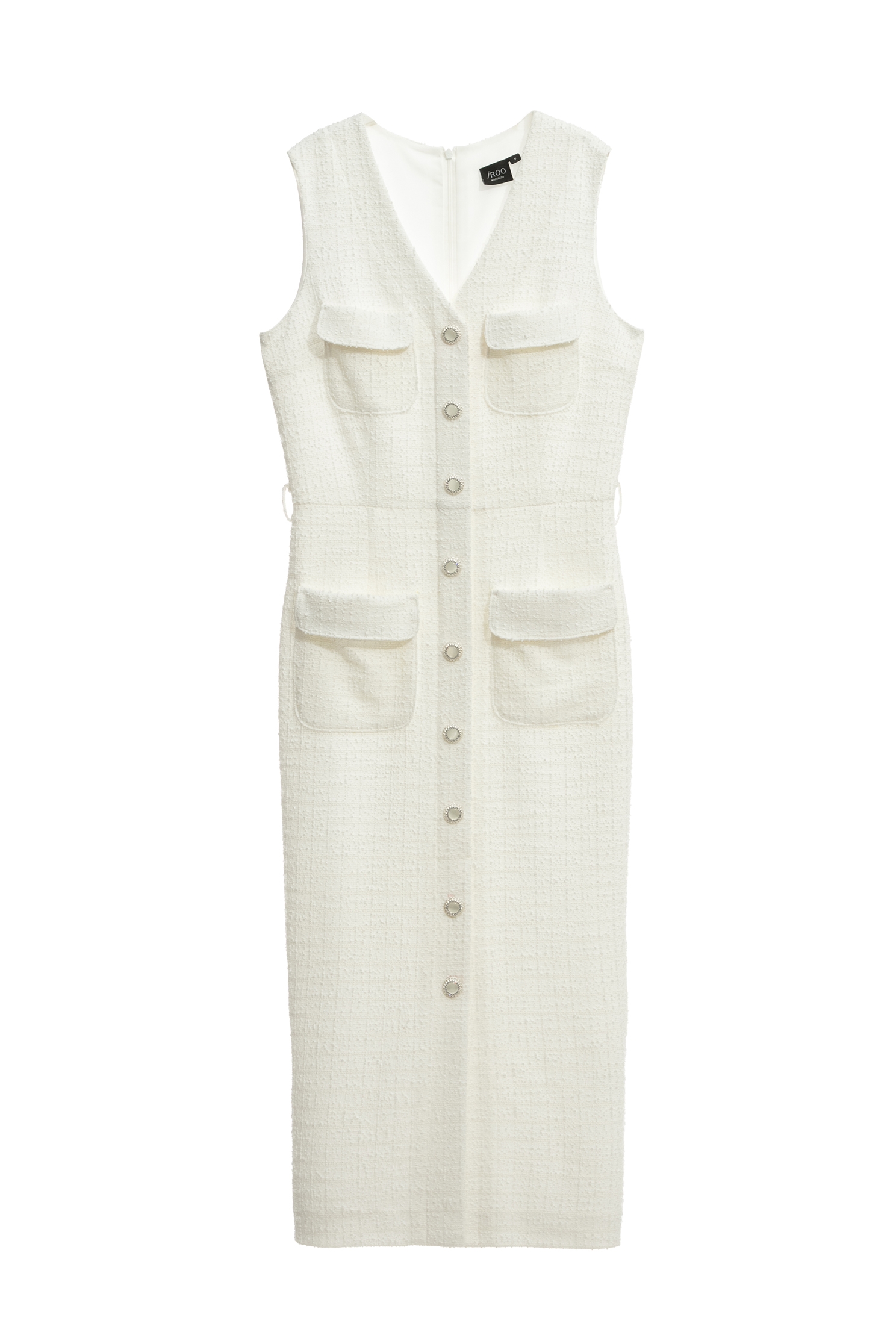 端莊優雅雪白長洋裝端莊優雅雪白長洋裝,V領洋裝,一般洋裝,人氣商品,洋裝特輯,無袖洋裝,短袖洋裝,秋冬穿搭,長洋裝