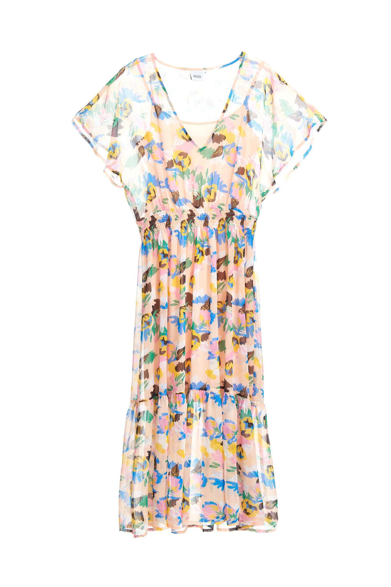 Floral chiffon dress,v-neckdress,cocktaildress,shortsleevedress,chiffon,chiffondress