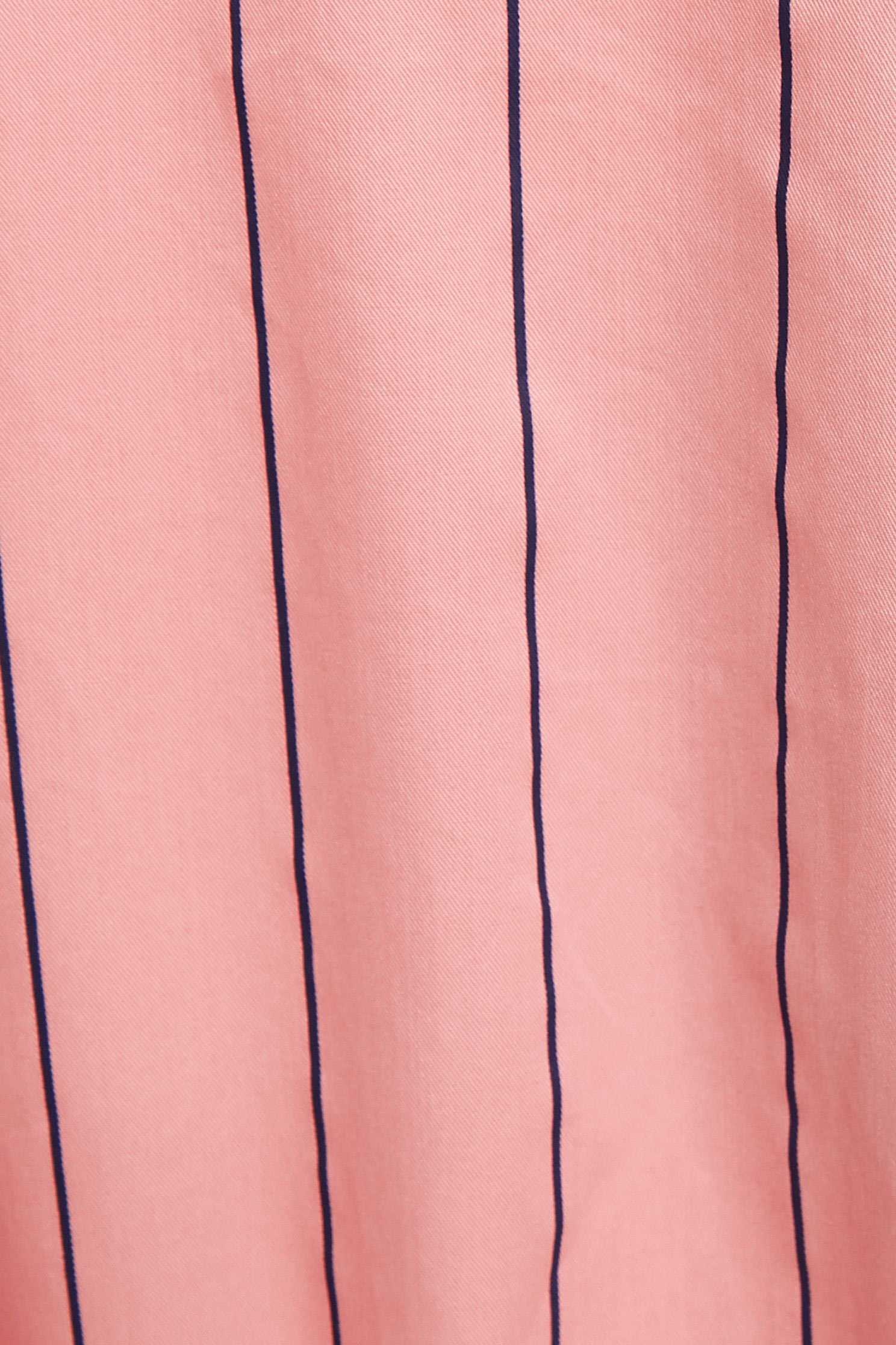Striped large lapel long-sleeved dress,dress,valentine,i-select,onepiecedress,longsleevedress