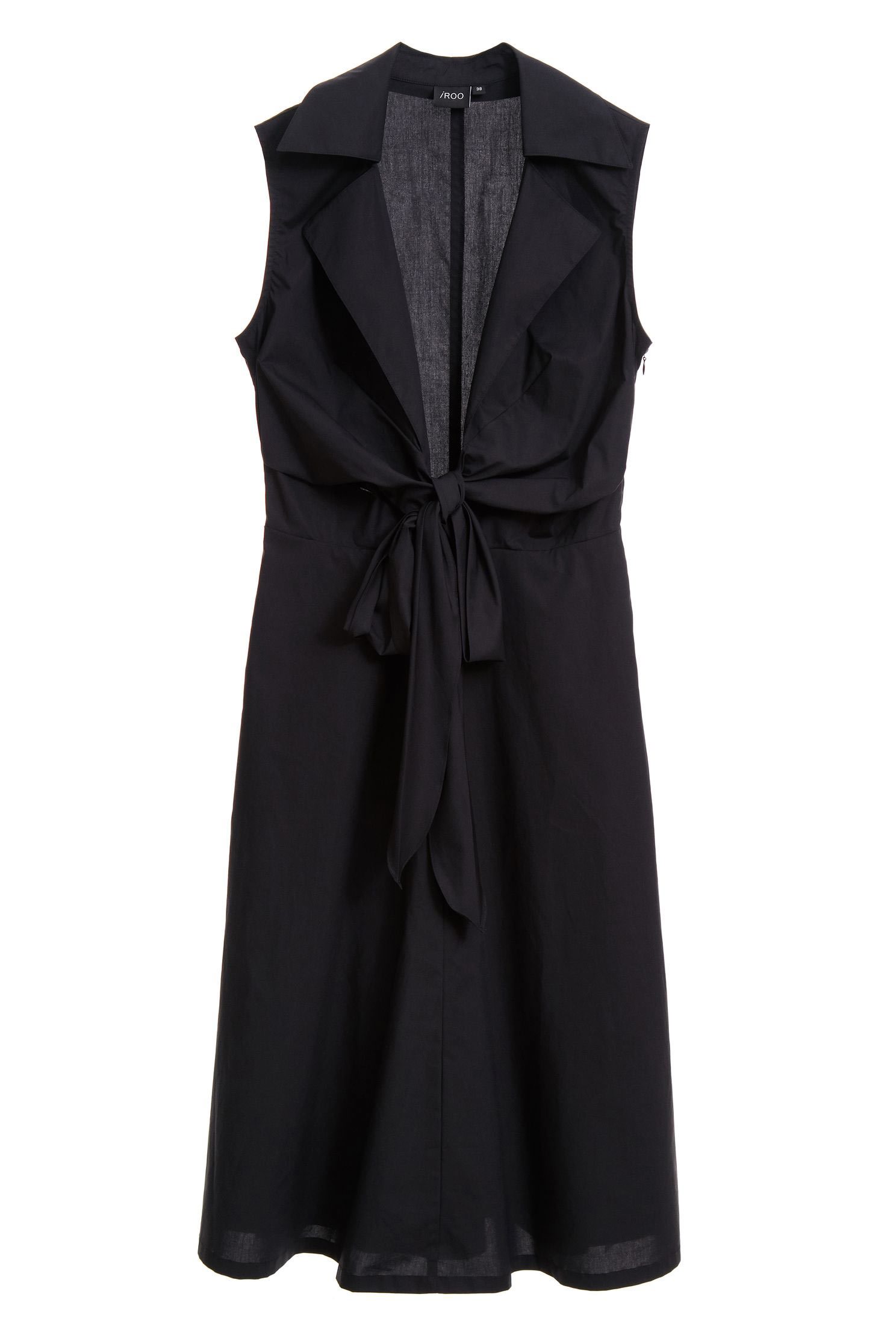 Front Cross dress,dress,sleevelessdress,valentine,i-select,onepiecedress,longdress,blackdress