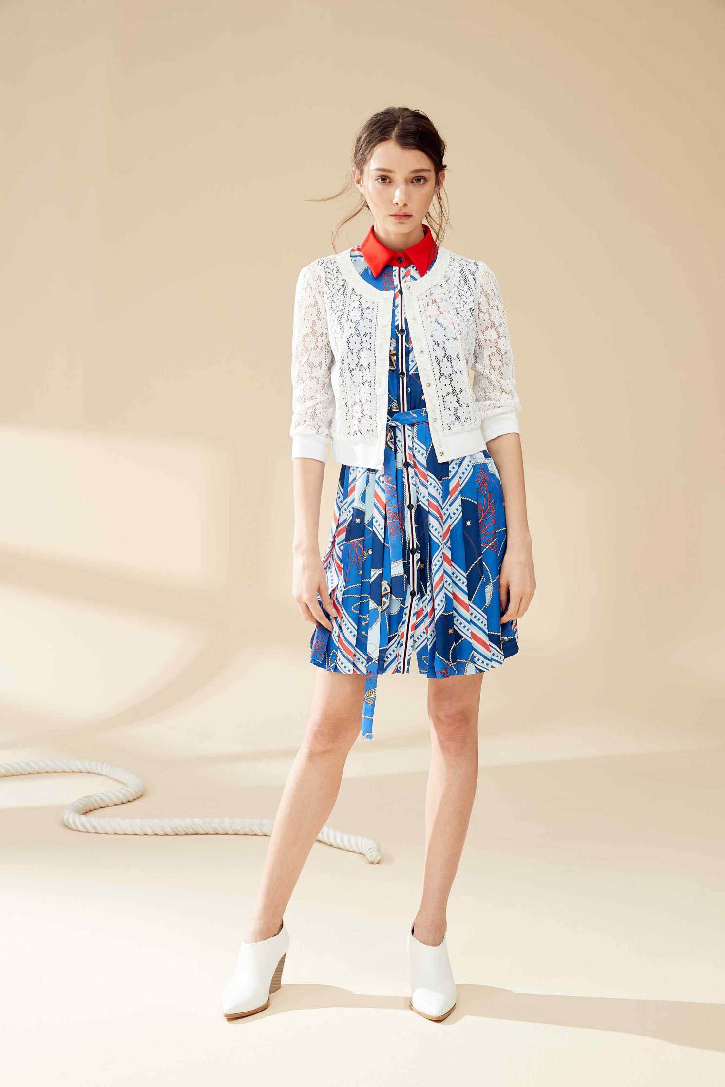 Ocean sytle fashion dress,casualdress,printeddress,firesigns,sleevelessdress