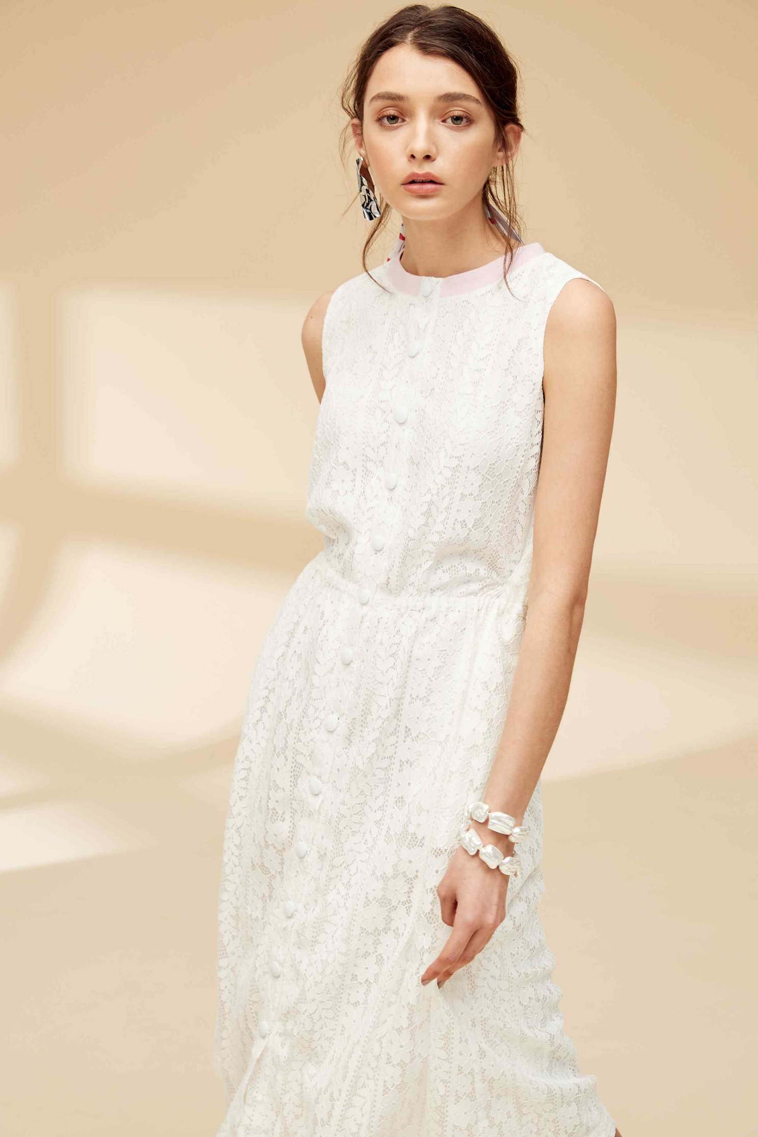 Full lace classic dress,cocktaildress,firesigns,sleevelessdress,whitedress,valentine,i-select,lace,lacedress