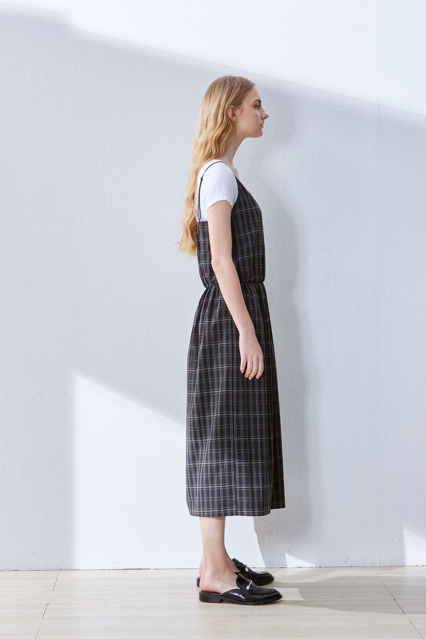 Plaid classic dress,t-shirt,casualdress,shortsleevedress,spaghettistrapdress,longdress