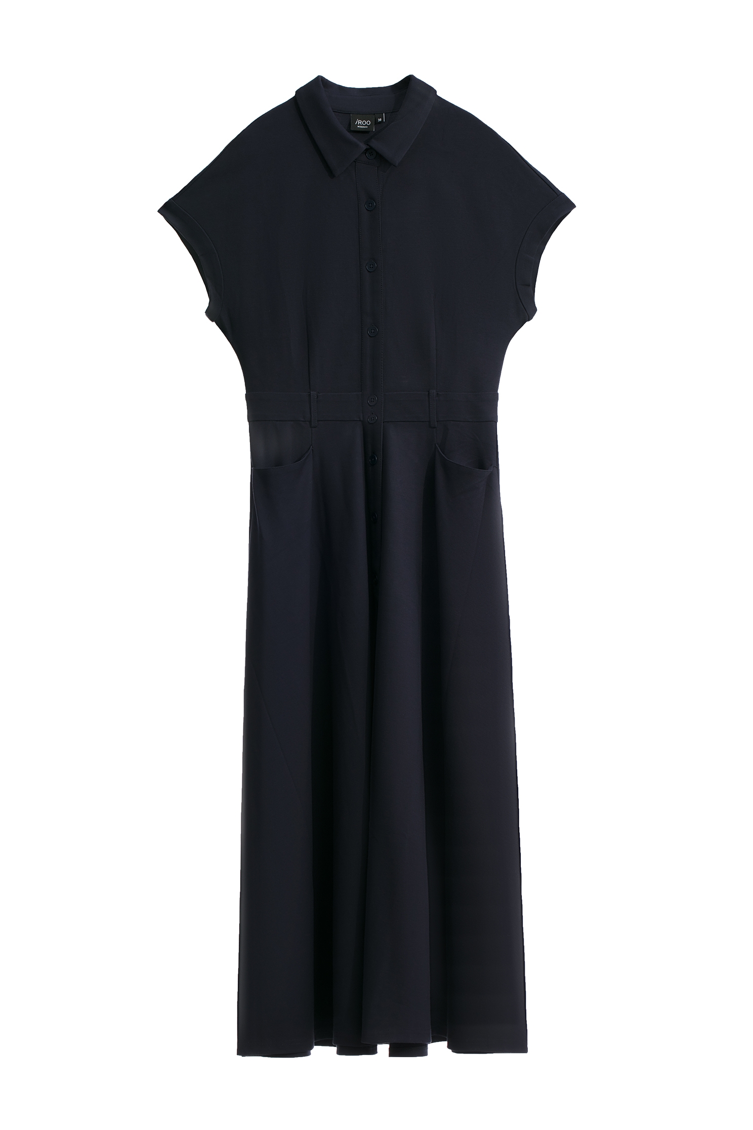 絲光羅馬布落肩連袖開襟洋裝絲光羅馬布落肩連袖開襟洋裝,一般洋裝,春夏穿搭,洋裝特輯,短袖洋裝,襯衫