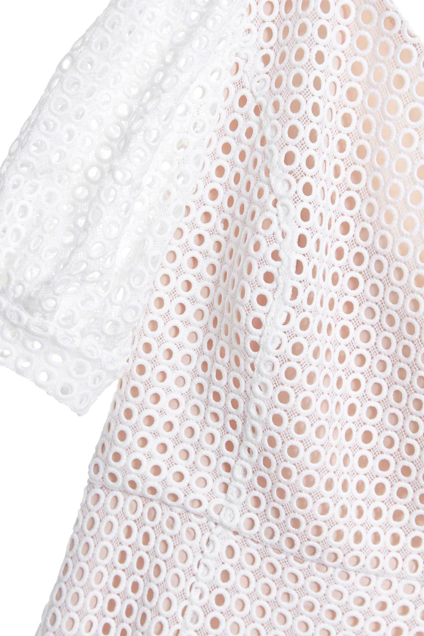 Net hole one-shoulder fishtail dress,dress,onlinelimitededition,longdress