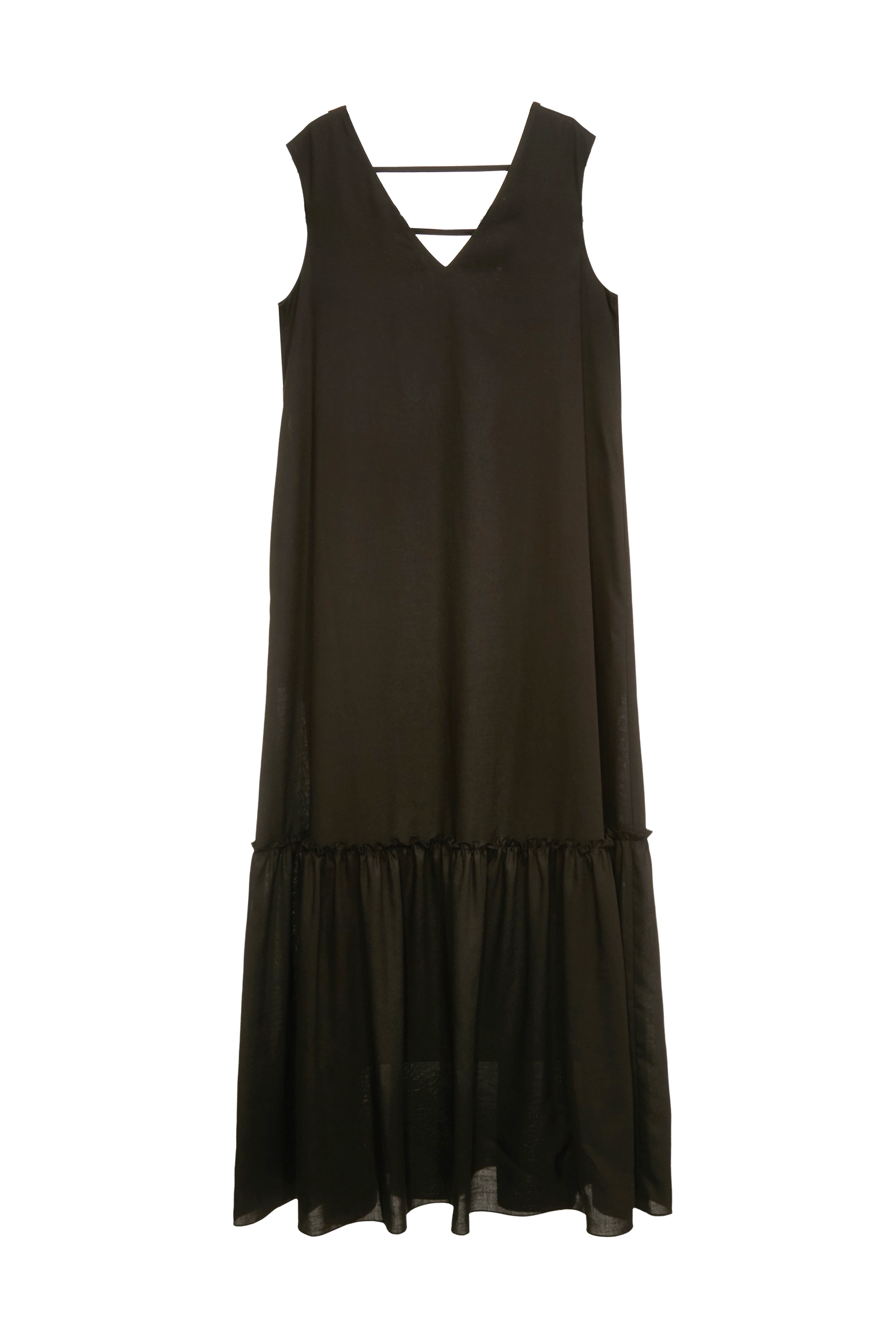 棉麻度假長洋裝棉麻度假長洋裝,V領洋裝,一般洋裝,人氣商品,春夏穿搭,洋裝特輯,輕奢度假,輕奢渡假,長洋裝,黑色洋裝