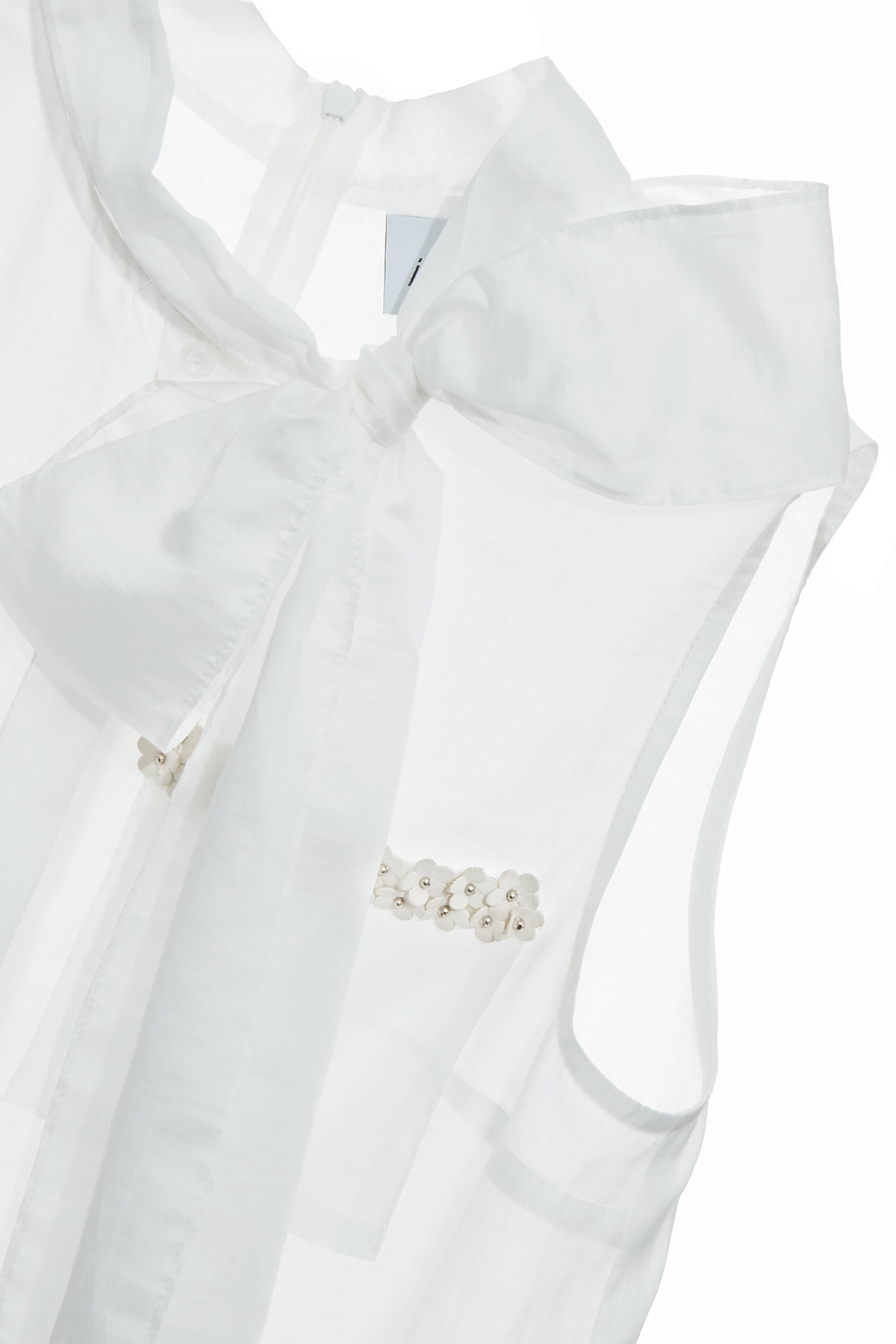 光學白綴蝴蝶結上衣光學白綴蝴蝶結上衣,一般背心,一般背心馬甲,上衣,春夏穿搭,白色背心,背心,蝴蝶結