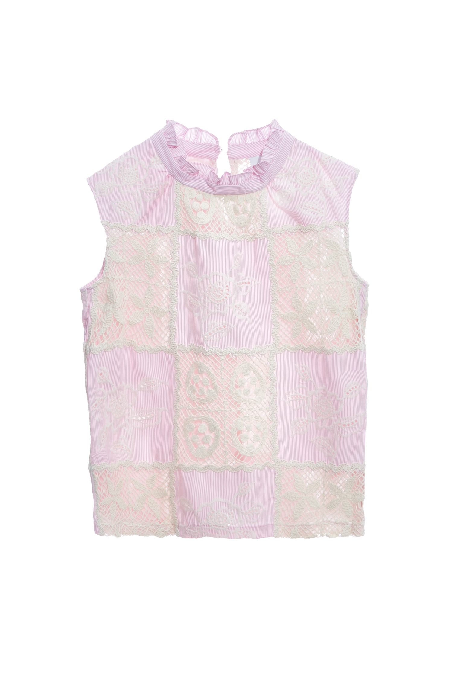 新娘粉復古刺繡上衣新娘粉復古刺繡上衣,一般背心,一般背心馬甲,上衣,刺繡,春夏穿搭,背心