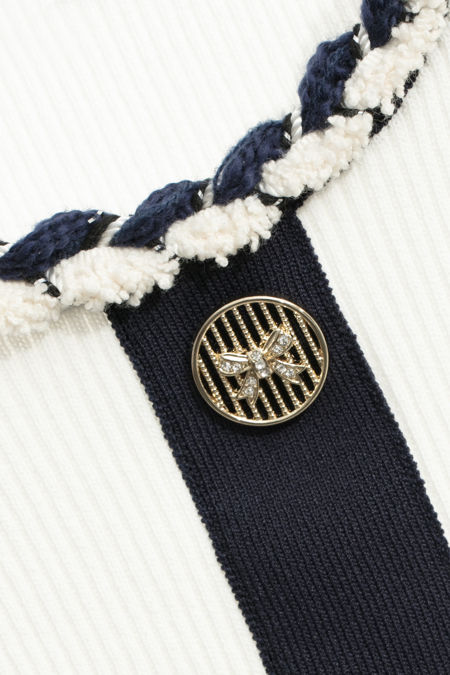 小香風織帶領背心小香風織帶領背心,一般背心,一般背心馬甲,上衣,人氣商品,小香風,毛呢花呢,無袖背心,白色背心,秋冬穿搭,背心,蝴蝶結