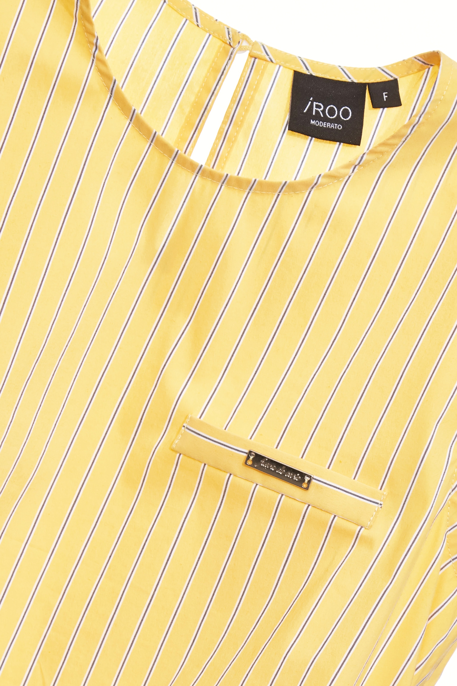 黃條襯衫下擺打折背心黃條襯衫下擺打折背心,一般背心,一般背心馬甲,春夏穿搭,無袖上衣,約會特輯,背心,襯衫,輕奢度假,輕奢渡假,飾品