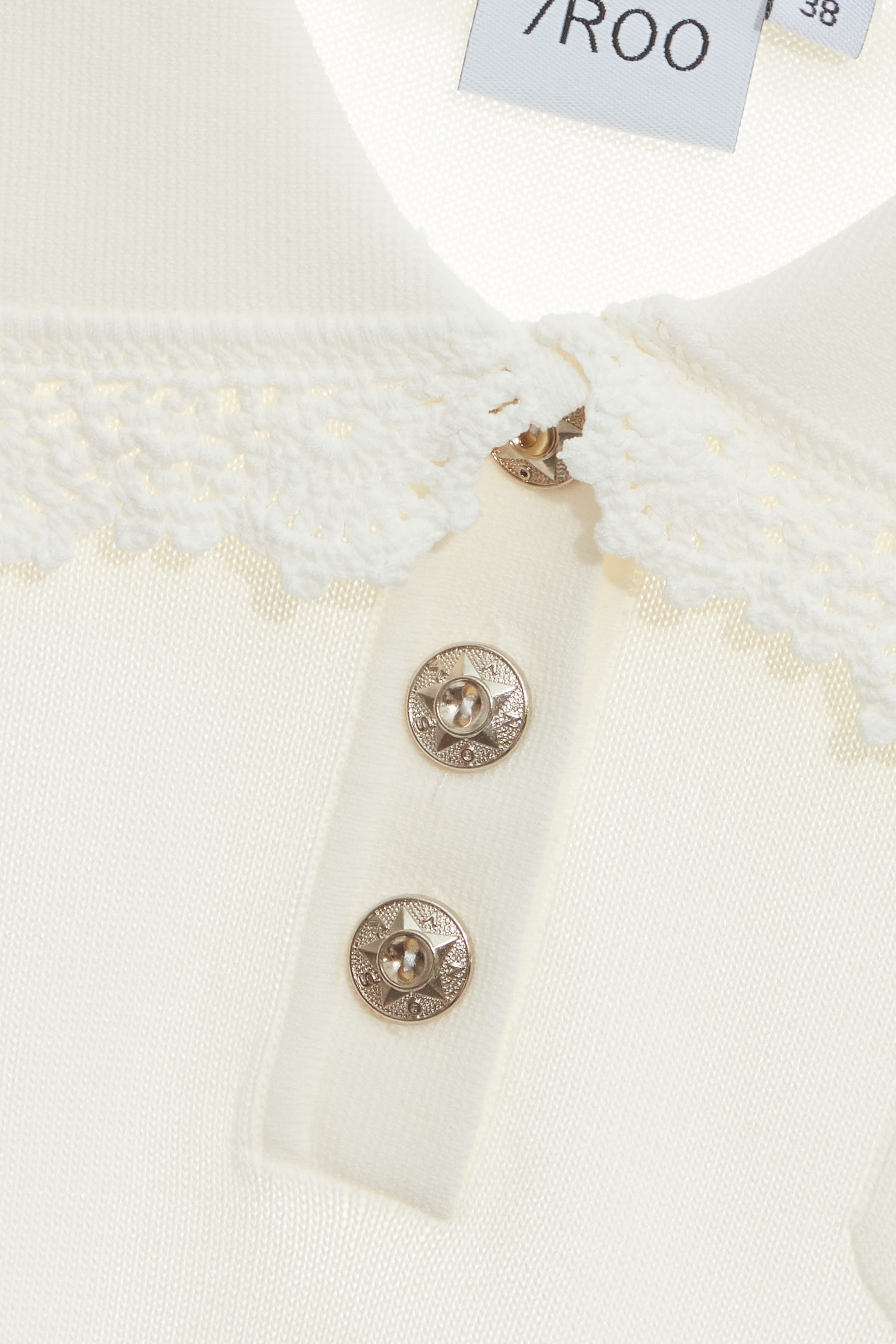 手鉤花領邊針織手鉤花領邊針織,一般背心,一般背心馬甲,上衣,無袖背心,白色背心,秋冬穿搭,背心,針織,針織上衣