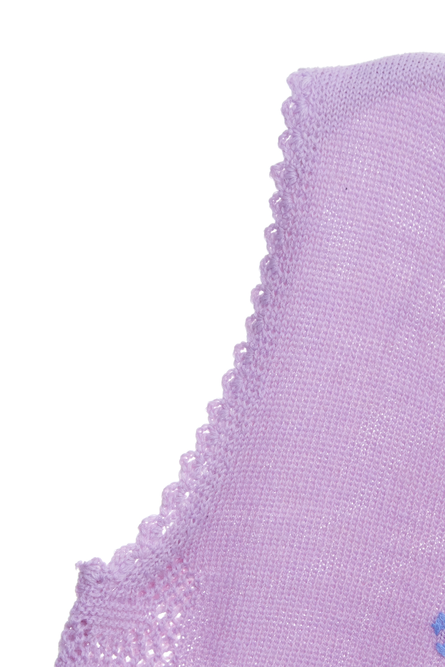 輕柔薰衣草色針織背心輕柔薰衣草色針織背心,一般背心,一般背心馬甲,上衣,秋冬穿搭,繡花,背心,花花世界,針織,針織背心