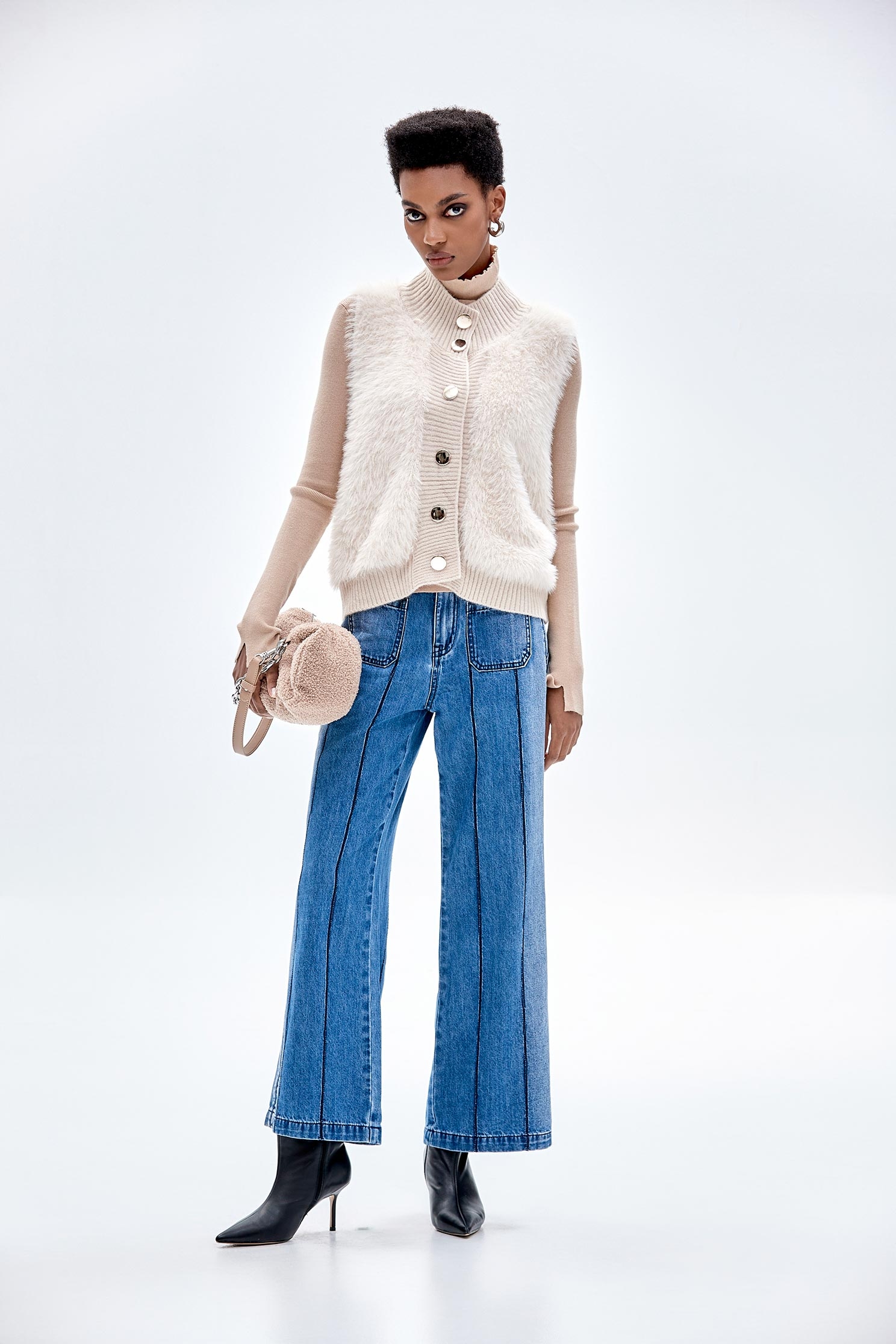 超凡粉針織背心超凡粉針織背心,一般外套,一般背心,一般背心馬甲,上衣,外套,秋冬穿搭,背心,針織,針織背心