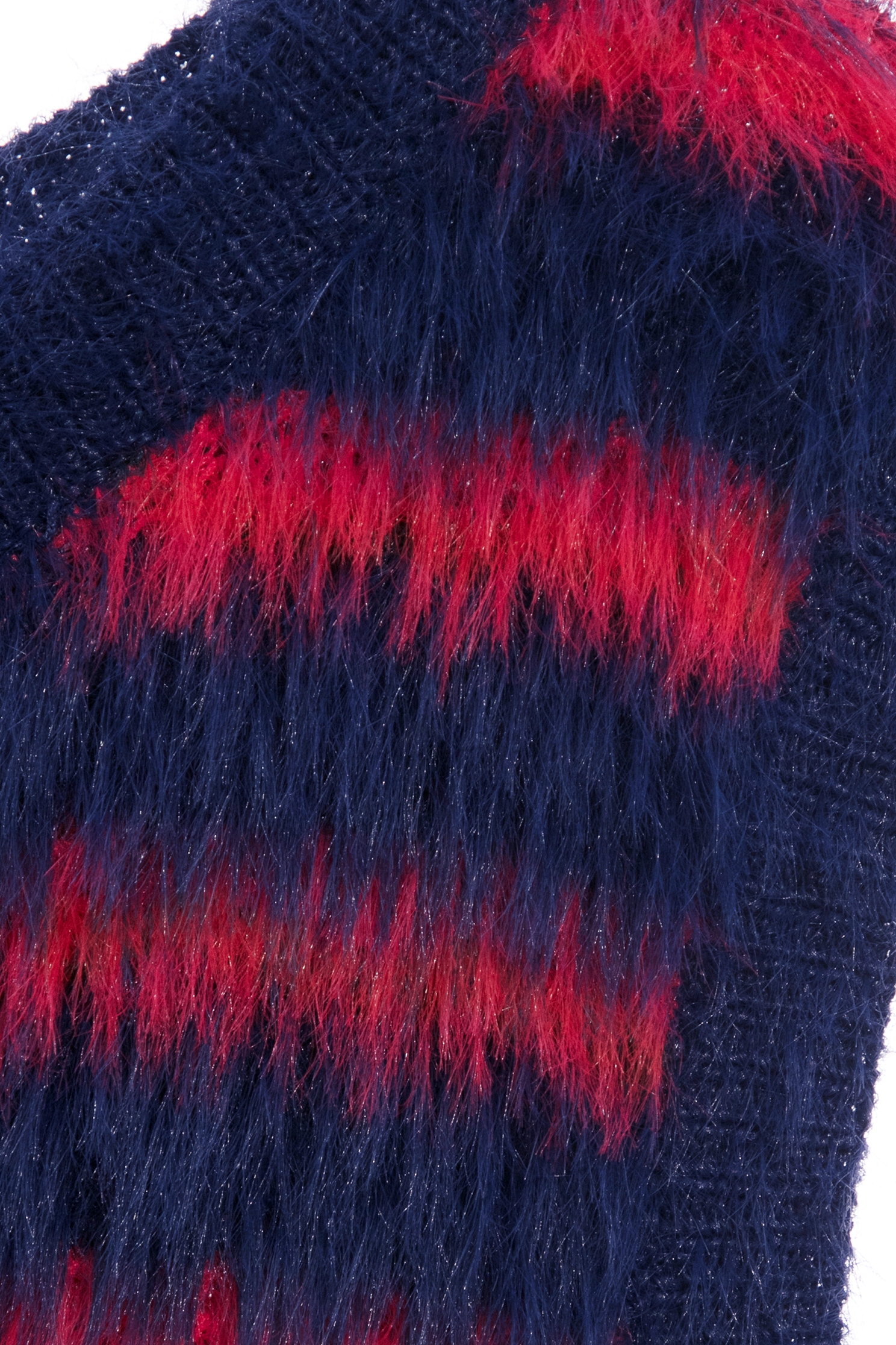 偽水貂毛拼色針織背心偽水貂毛拼色針織背心,一般背心,一般背心馬甲,上衣,條紋,秋冬穿搭,背心,針織,針織背心