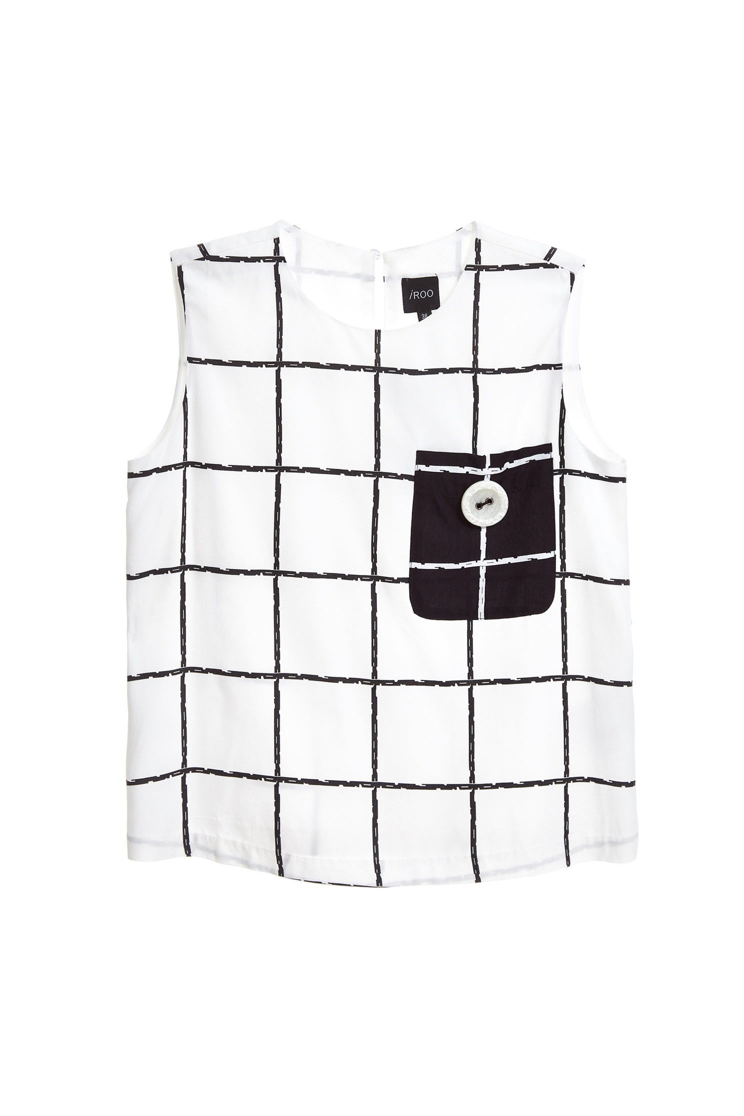 Simplicity plaid classic vest