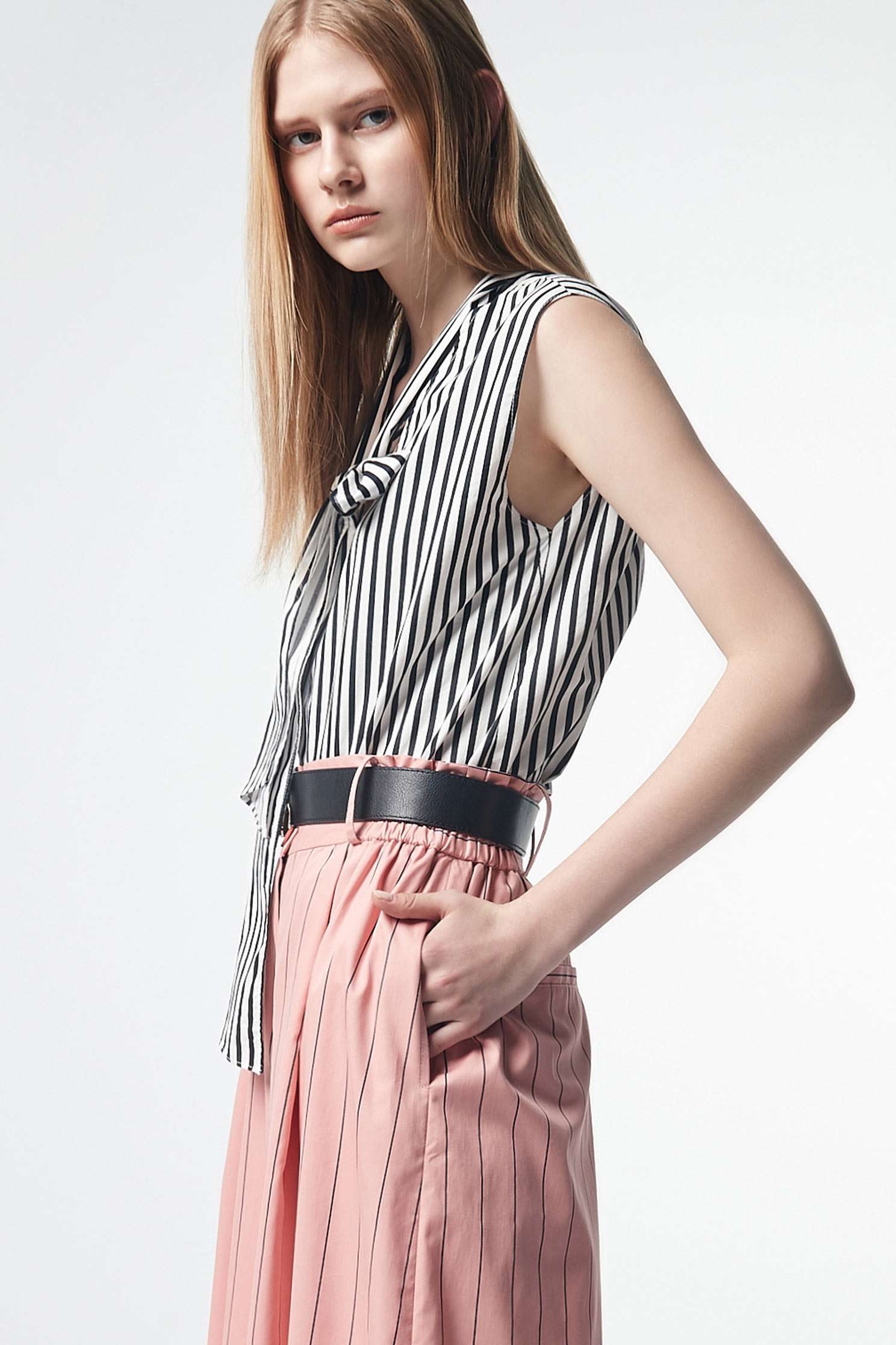 Striped vest,singlet,i-select,vest,girlfriendsspringtour