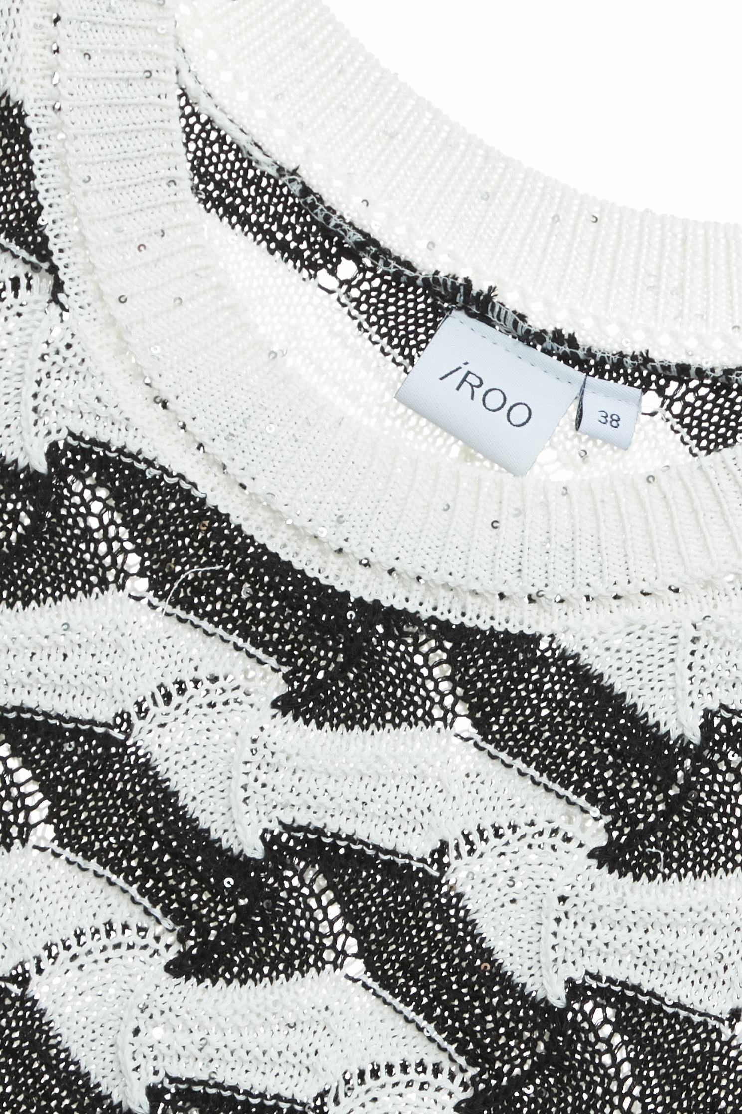 崁亮片波紋針織背心崁亮片波紋針織背心,一般背心,一般背心馬甲,上衣,春夏穿搭,條紋,背心,針織,針織背心