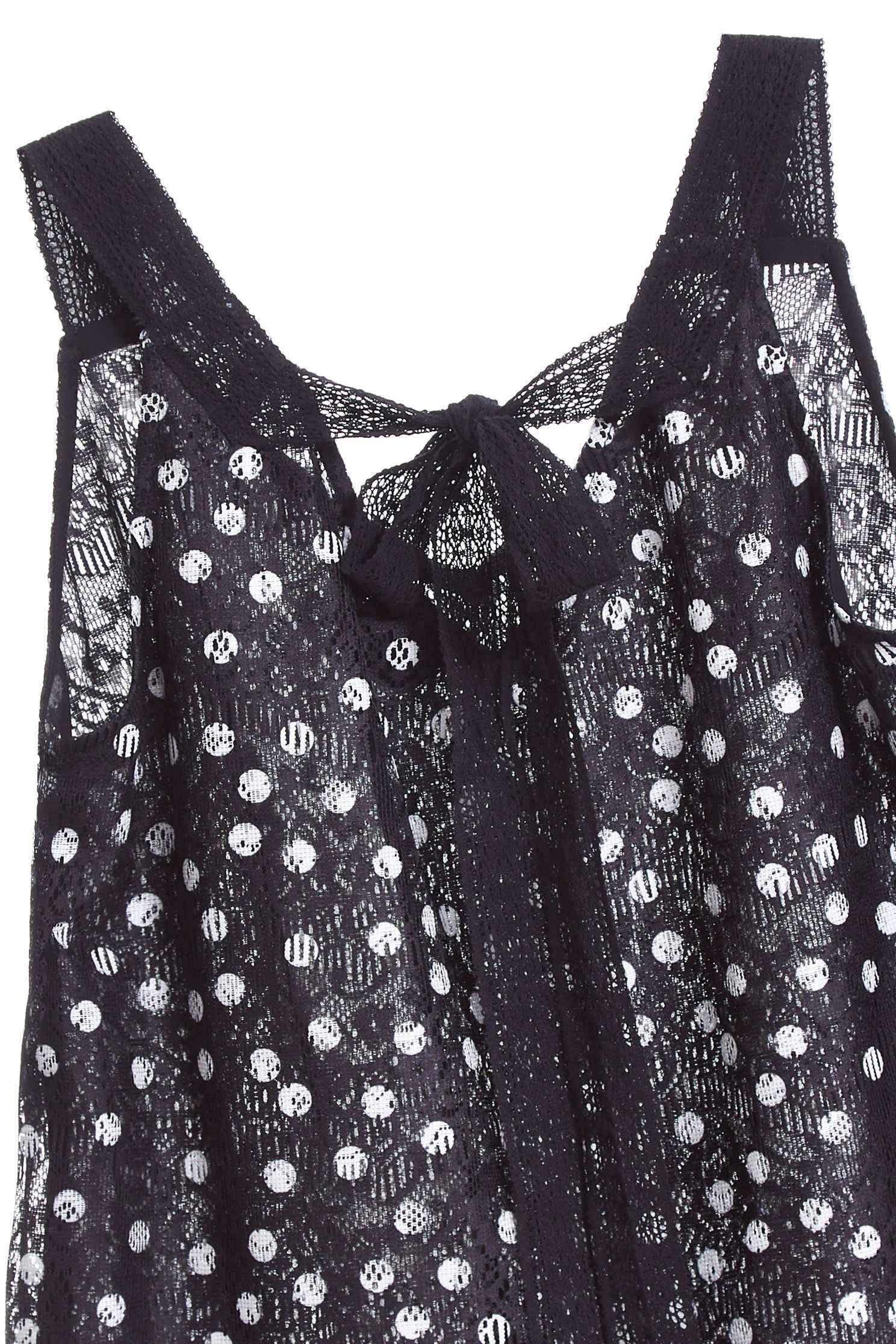 Full polka dots fashion vest,vest,lace,lacevest,girlfriendsspringtour