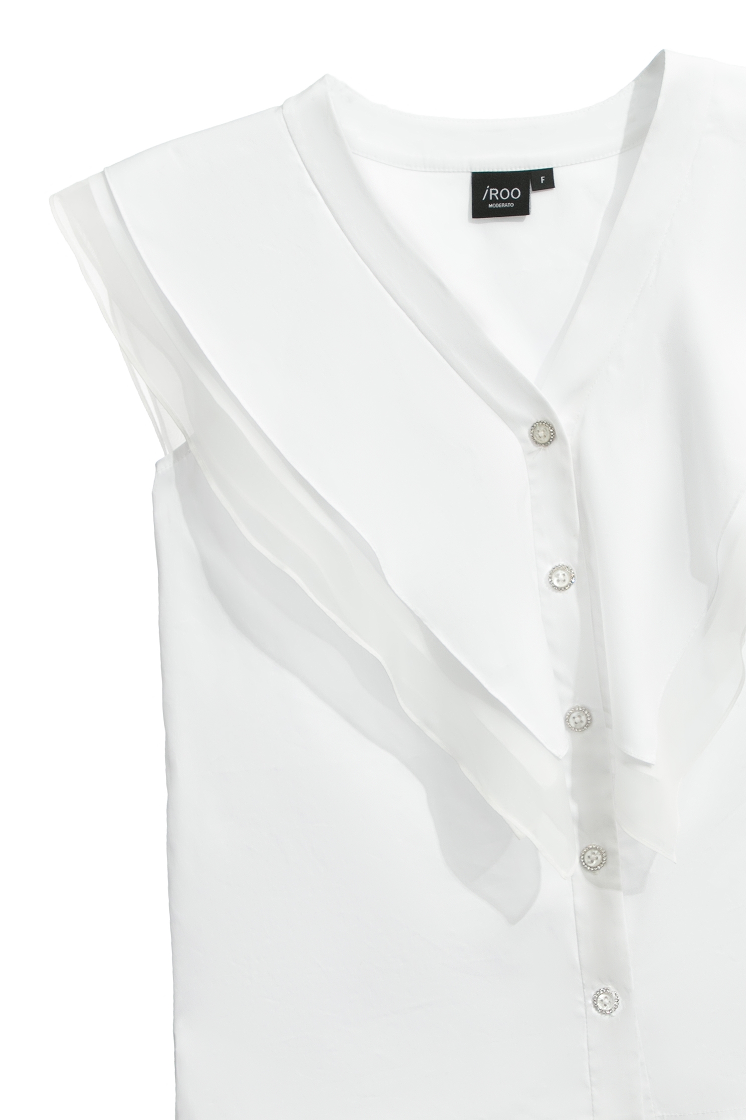 波浪水手領單品上衣波浪水手領單品上衣,一般背心,一般背心馬甲,上衣,春夏穿搭,白色背心,約會特輯,背心,荷葉