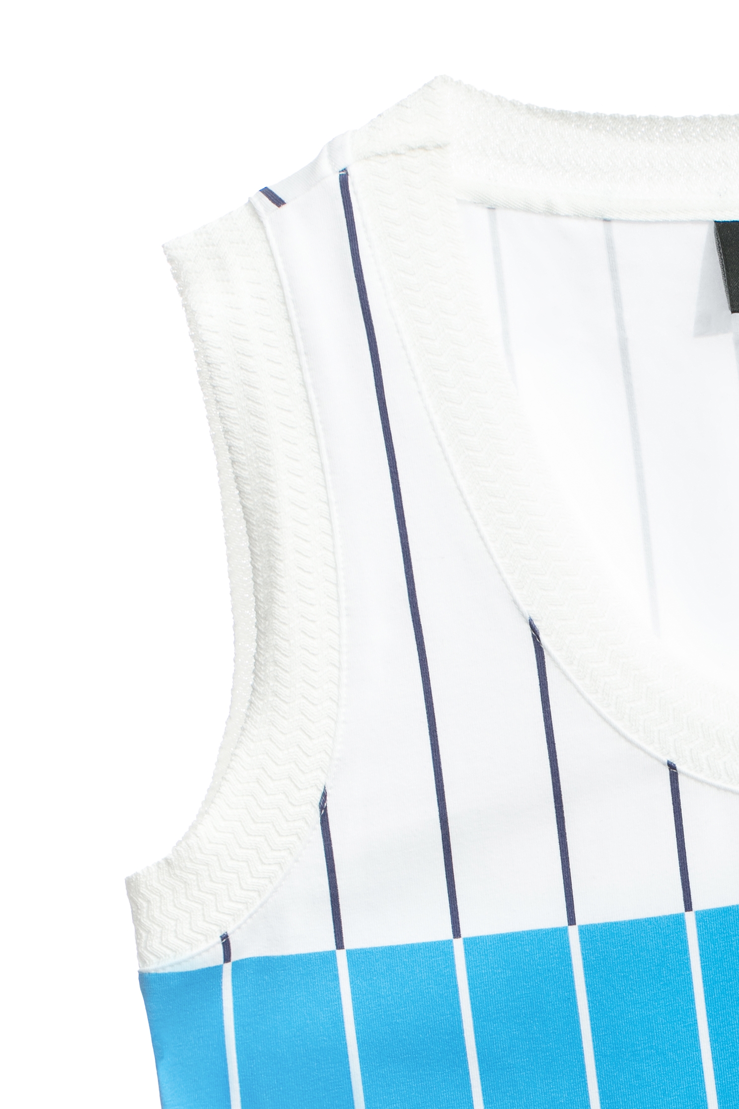 藍白黃拼色配條背心藍白黃拼色配條背心,一般背心,一般背心馬甲,春夏穿搭,背心,針織