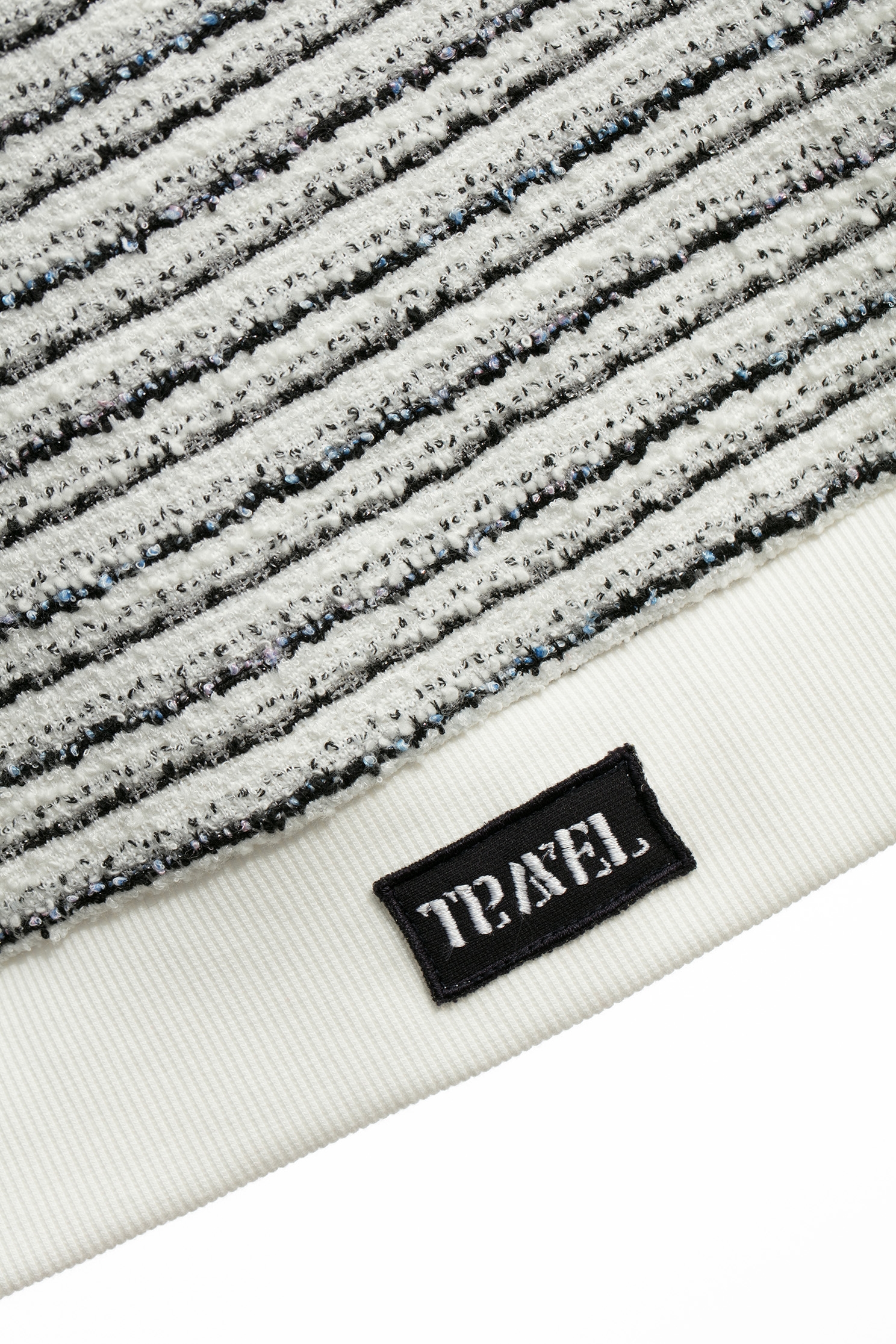 海軍藍條紋彈性花紗小背心海軍藍條紋彈性花紗小背心,一般背心,一般背心馬甲,春夏穿搭,時髦成套搭配,條紋,毛呢花呢,背心