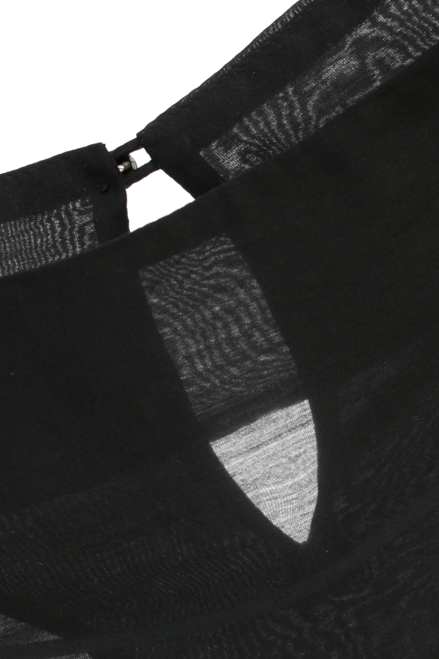 高雅黑白灰拼接絲棉上衣高雅黑白灰拼接絲棉上衣,上衣,春夏穿搭,黑色上衣