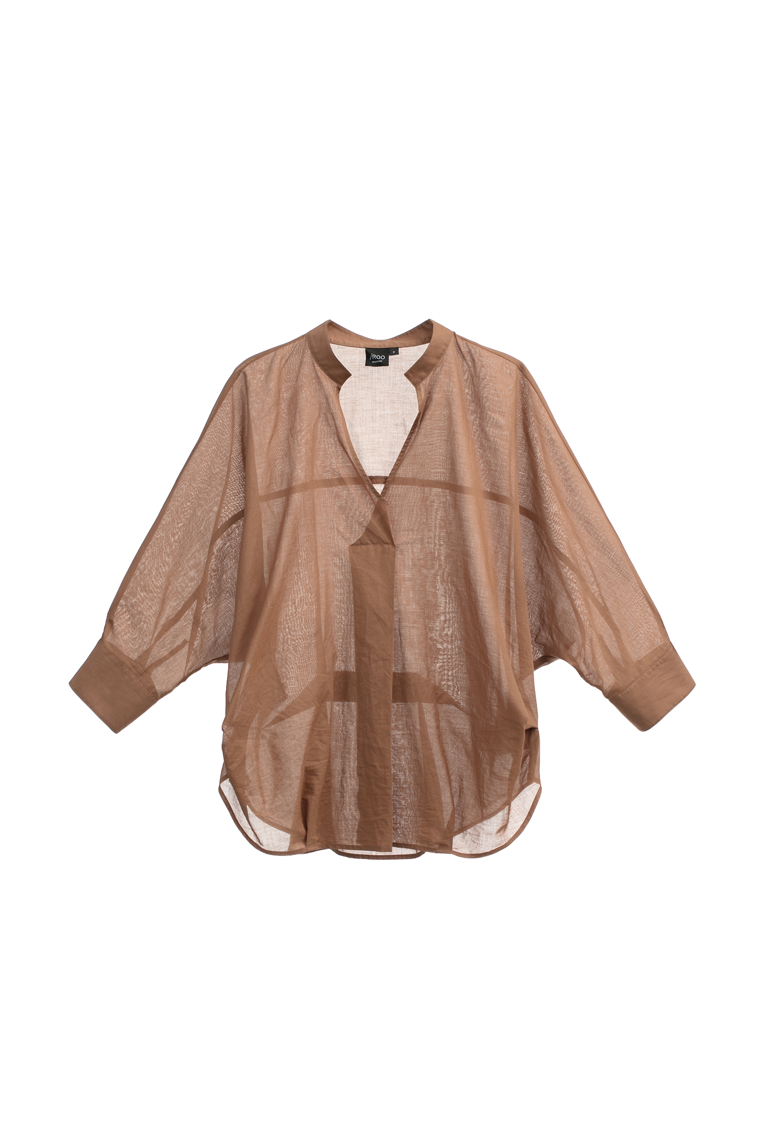 焦糖色長袖抓褶大襯衫焦糖色長袖抓褶大襯衫,上衣,春夏穿搭,襯衫