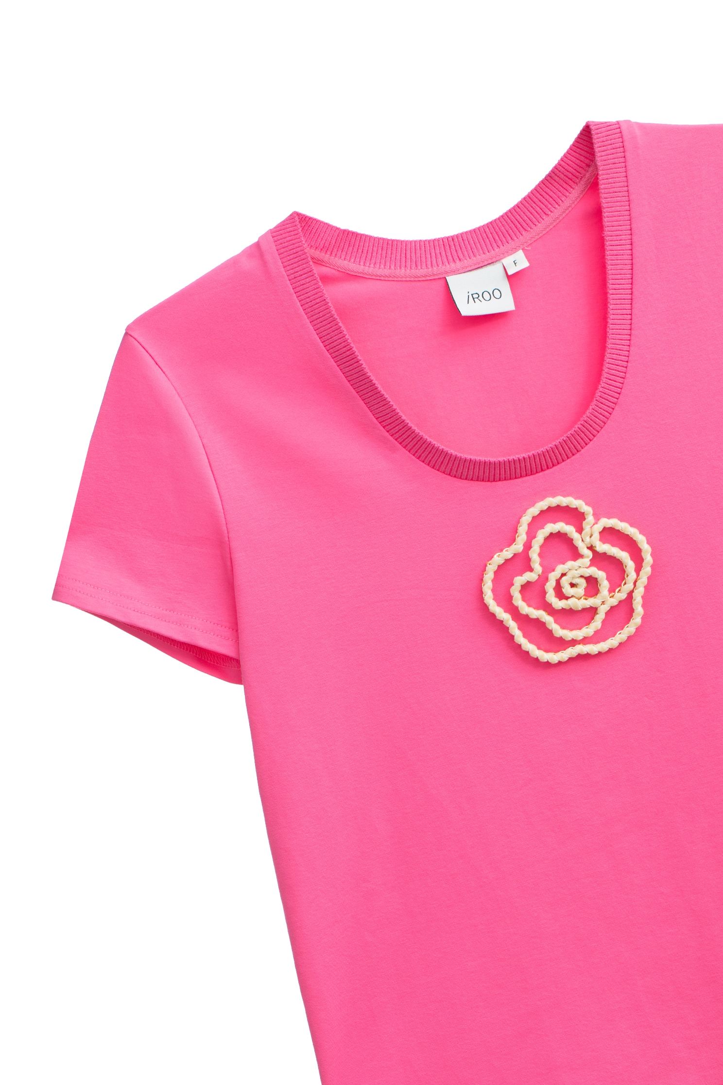 小香風織帶鍊花朵上衣小香風織帶鍊花朵上衣,上衣,人氣商品,小香風,春夏穿搭,毛呢花呢