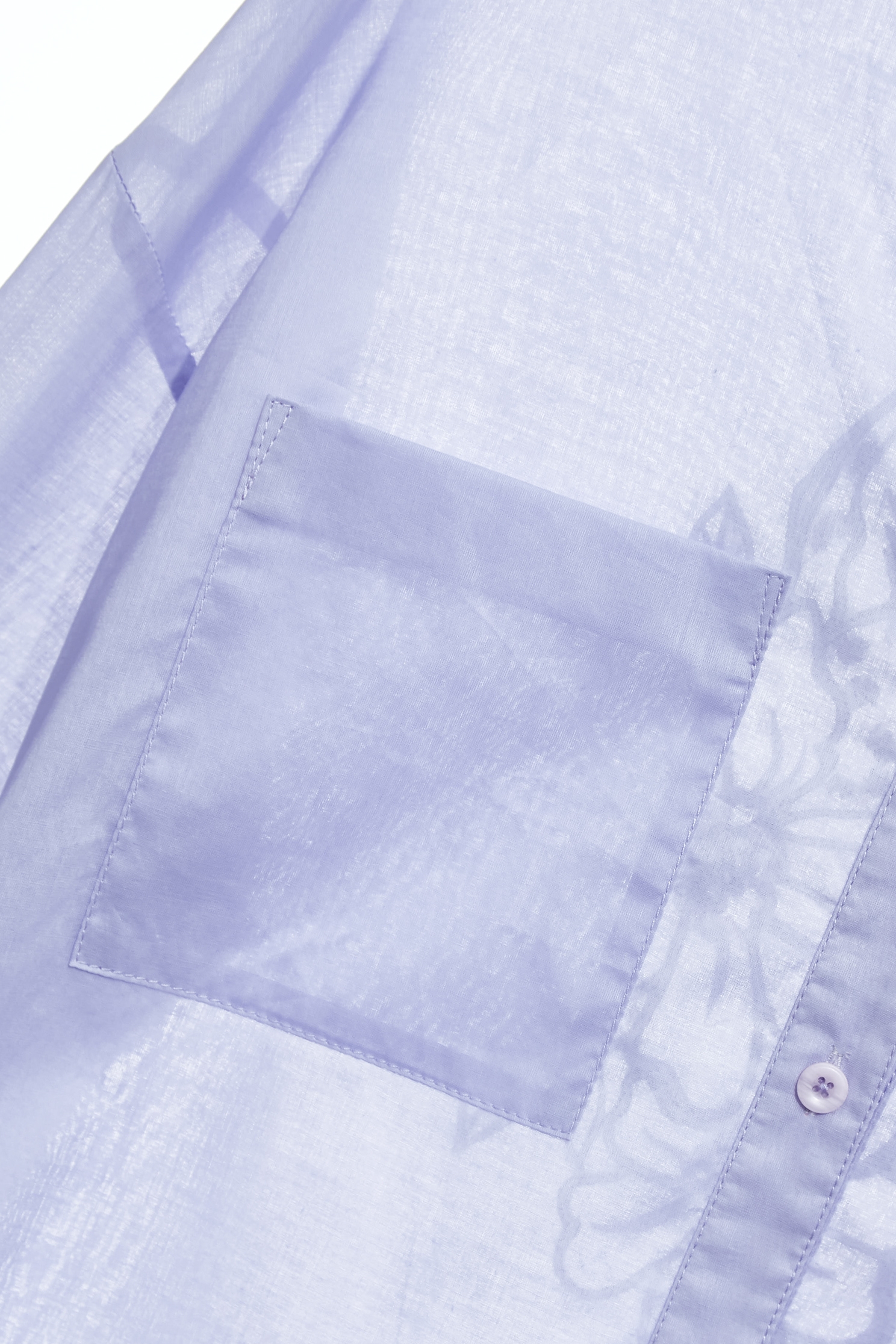 柔紫色襯衫式上衣柔紫色襯衫式上衣,上衣,刺繡,春夏穿搭