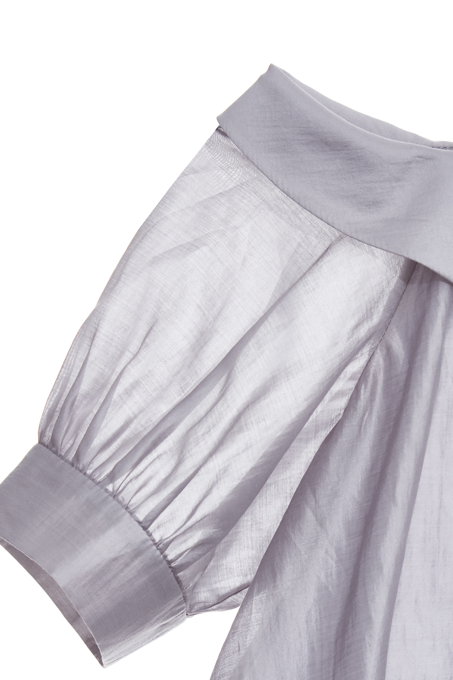 數字霧灰絲棉偽兩件上衣數字霧灰絲棉偽兩件上衣,上衣,春夏穿搭,白色上衣