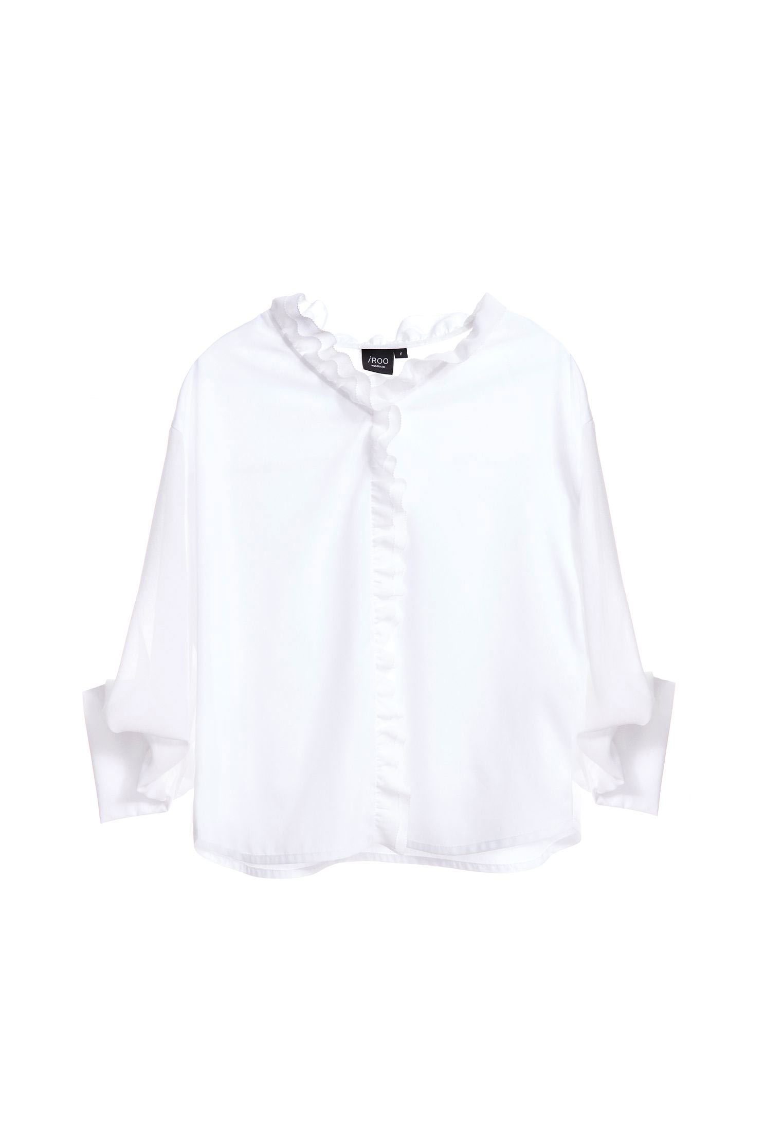 Temperament classic fashion long-sleeved top,3/4sleevetop,top,whitetop,i-select,longsleevetop