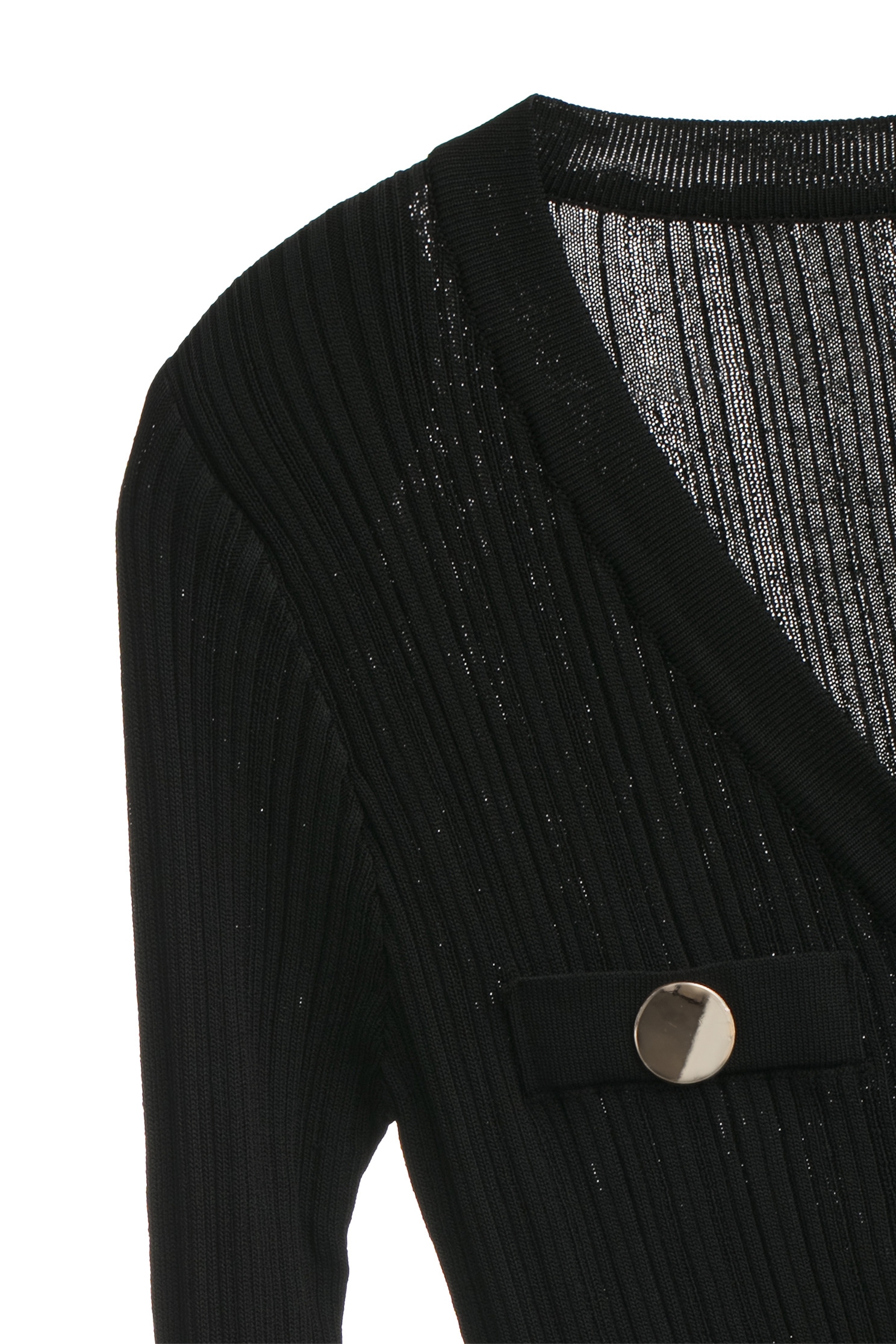 坑條顯瘦V領針織單品坑條顯瘦V領針織單品,上衣,人氣商品,秋冬穿搭,針織,針織衫,黑色上衣