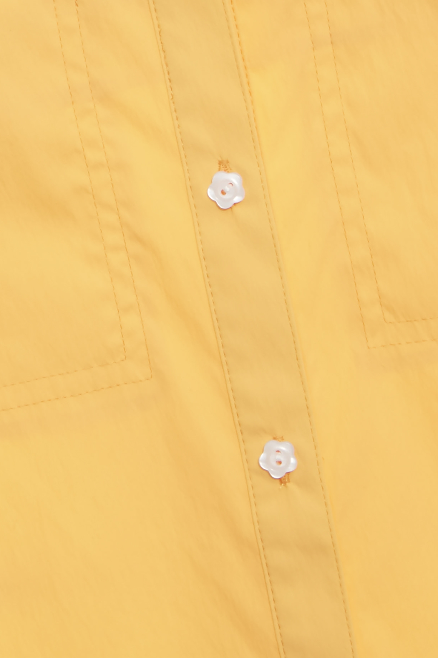 花粉黃紐結造型上衣花粉黃紐結造型上衣,上衣,秋冬穿搭,長版襯衫