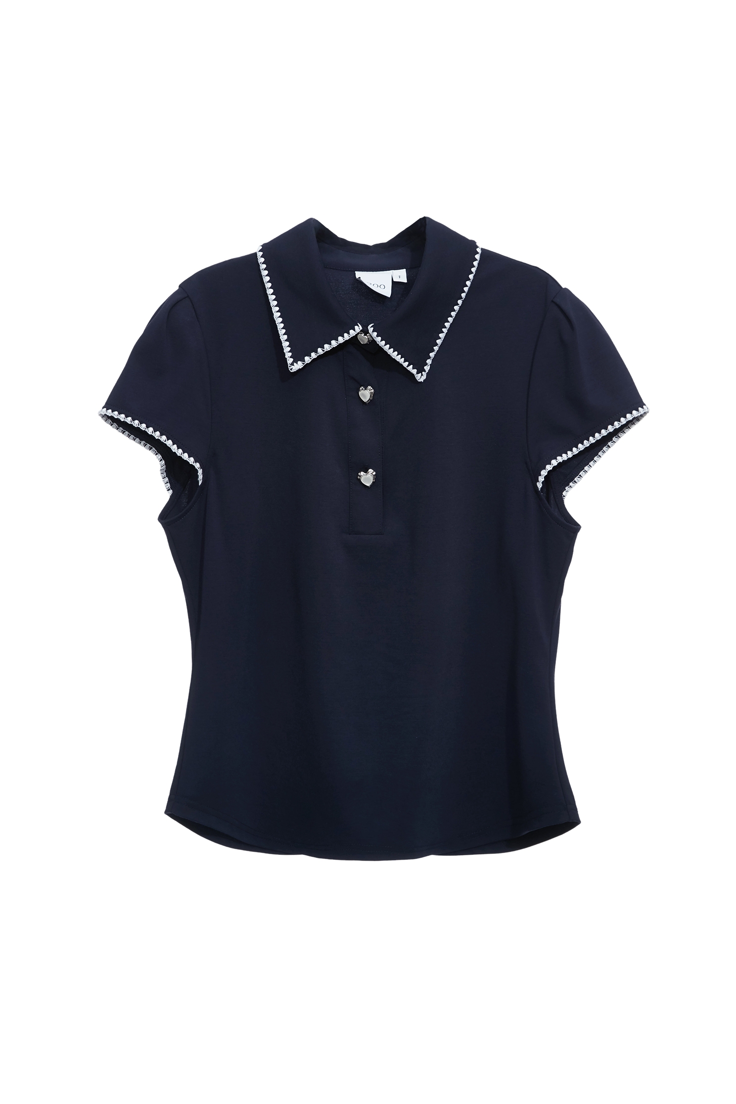 海洋洞穴色刺繡邊上衣海洋洞穴色刺繡邊上衣,上衣,人氣商品,刺繡,春夏穿搭,約會特輯