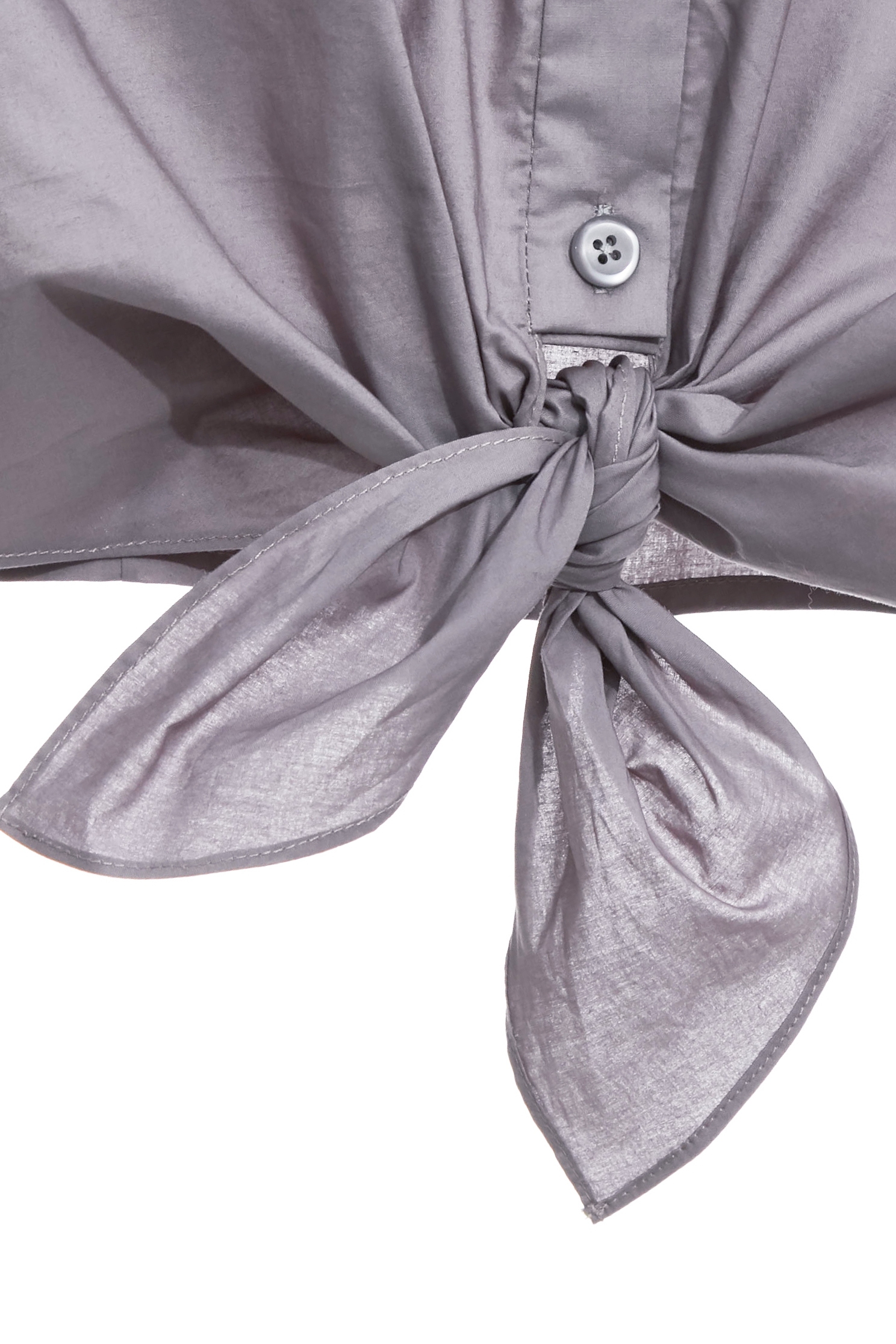 丁香灰繡花綁帶襯衫丁香灰繡花綁帶襯衫,上班OL穿搭,人氣商品,春夏穿搭,繡花,襯衫