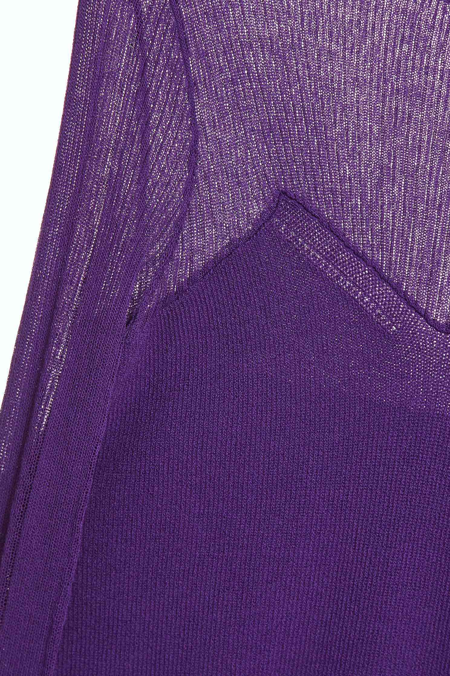 Fit long-sleeved knit wear,fantasypurple,knitting,knittedtop,knittedtop,longsleevetop