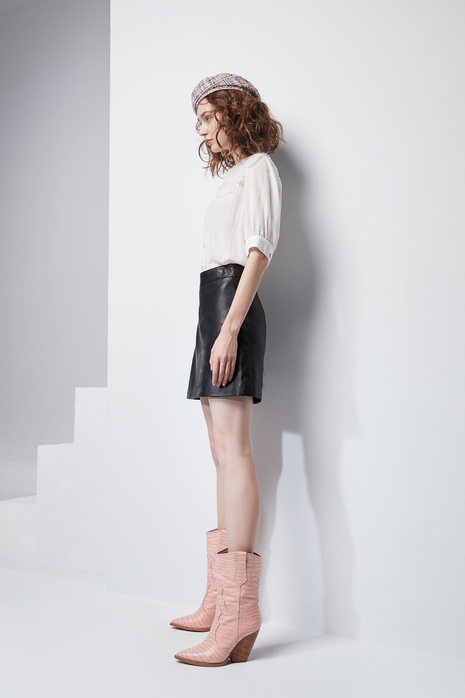 Transparency designed shirts,top,whitetop,shortsleevetop,i-select,blouse,longsleevetop