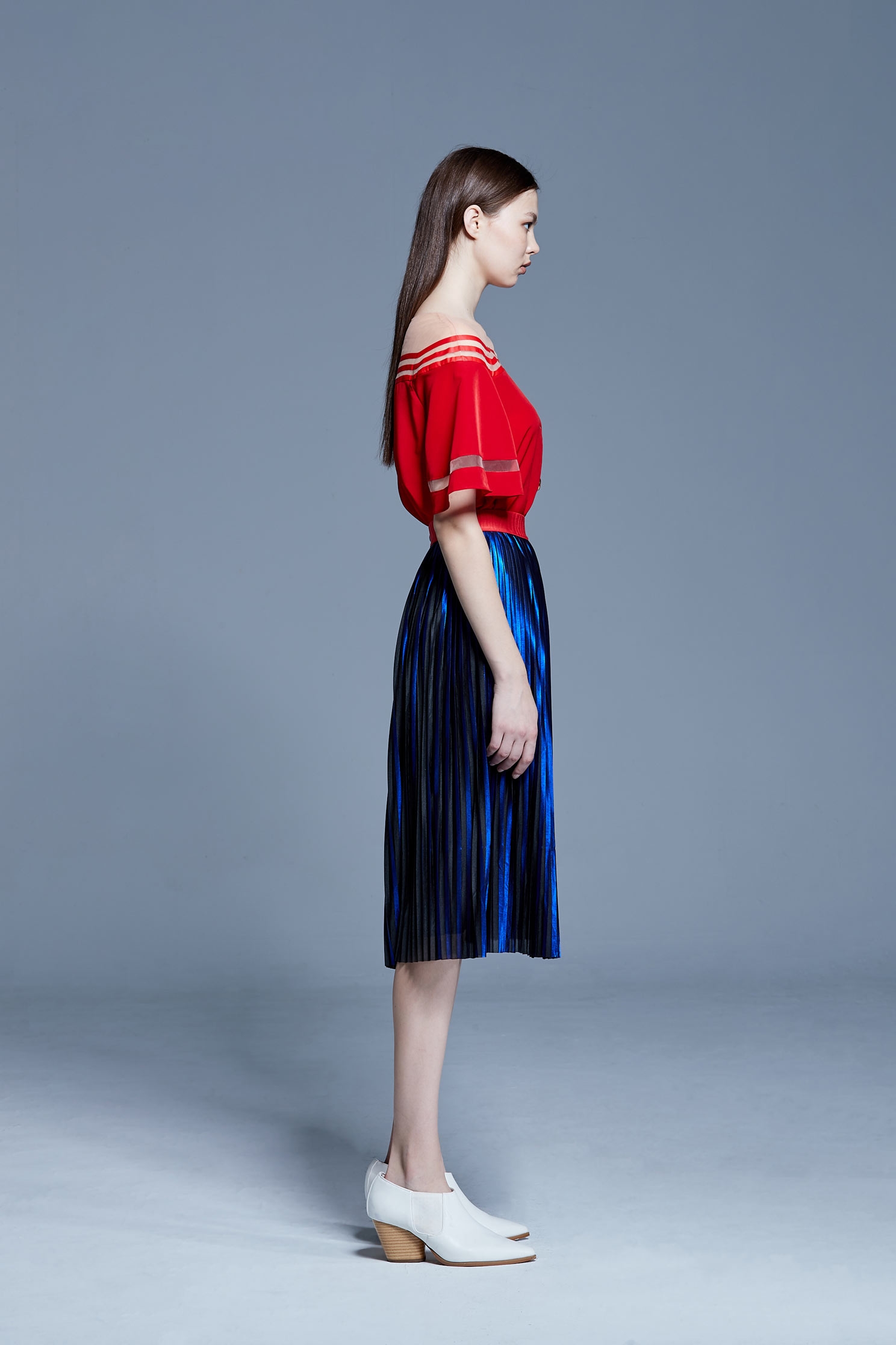 Breathable fashion top,top,roundnecktop,shortsleevetop,valentine,see-throughtop,girlfriendsspringtour