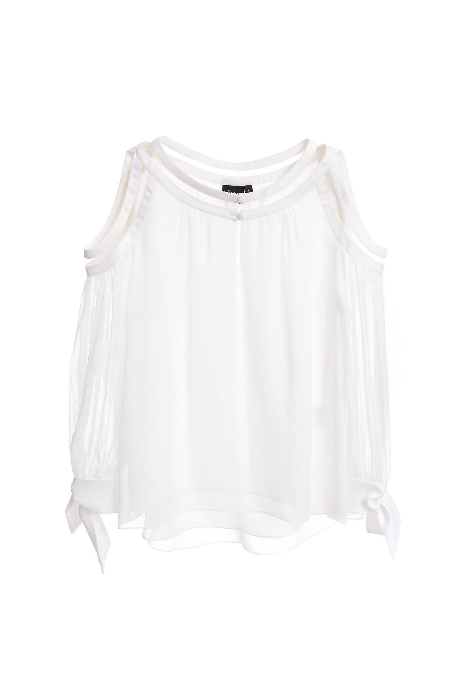 White Leader Mouth Cut Vest,top,firesigns,vest,whitetop,mesh,vest,longsleevetop,girlfriendsspringtour