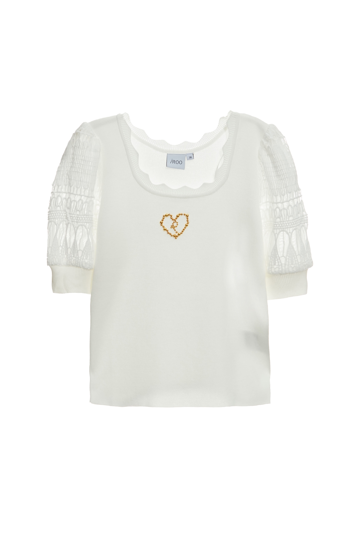 椰奶白蕾絲袖針織上衣椰奶白蕾絲袖針織上衣,上衣,秋冬穿搭,蕾絲,蕾絲上衣,針織,針織上衣,針織衫