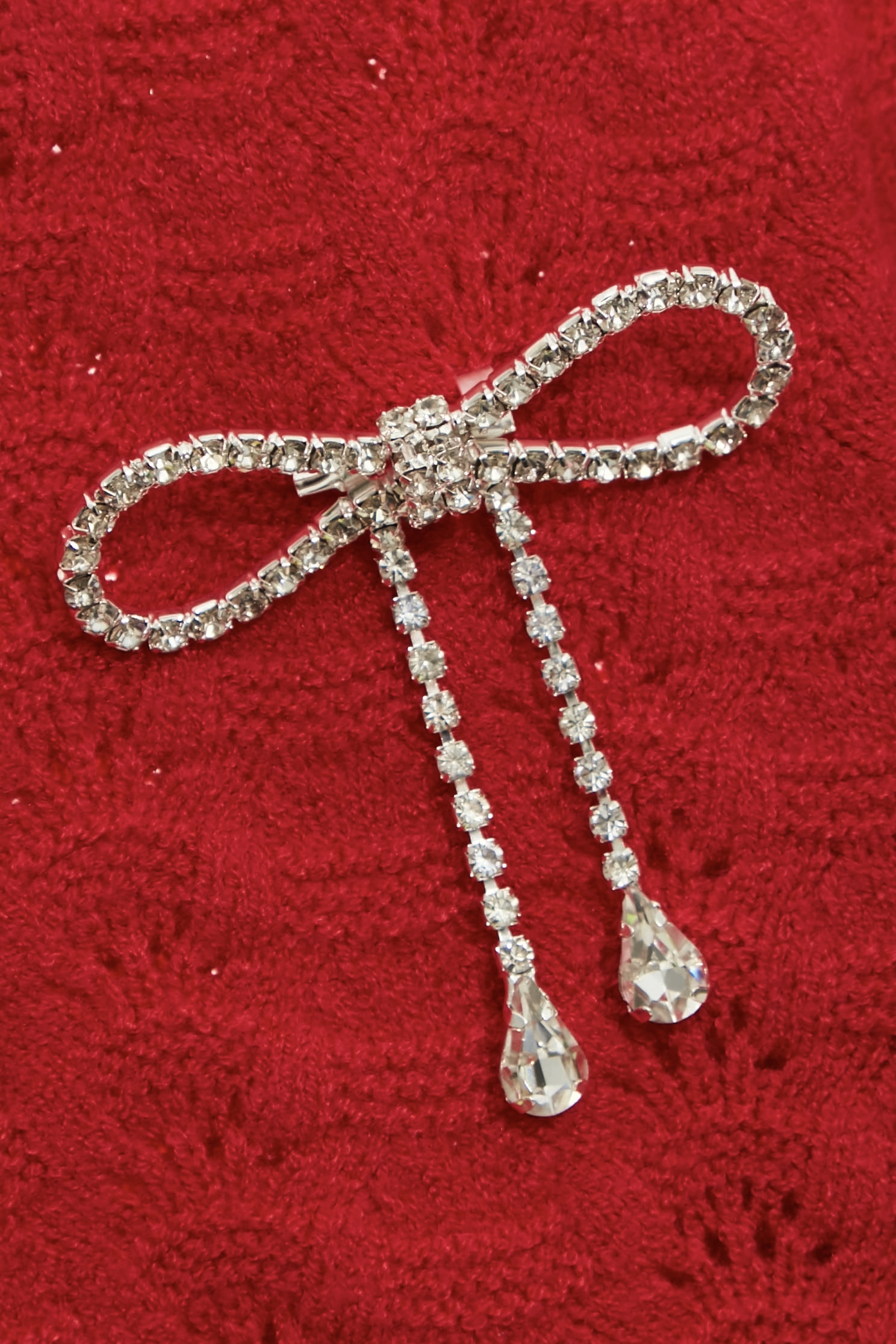 蜜餞紅裝飾門襟針織上衣蜜餞紅裝飾門襟針織上衣,上衣,秋冬穿搭,蝴蝶結,針織,針織衫