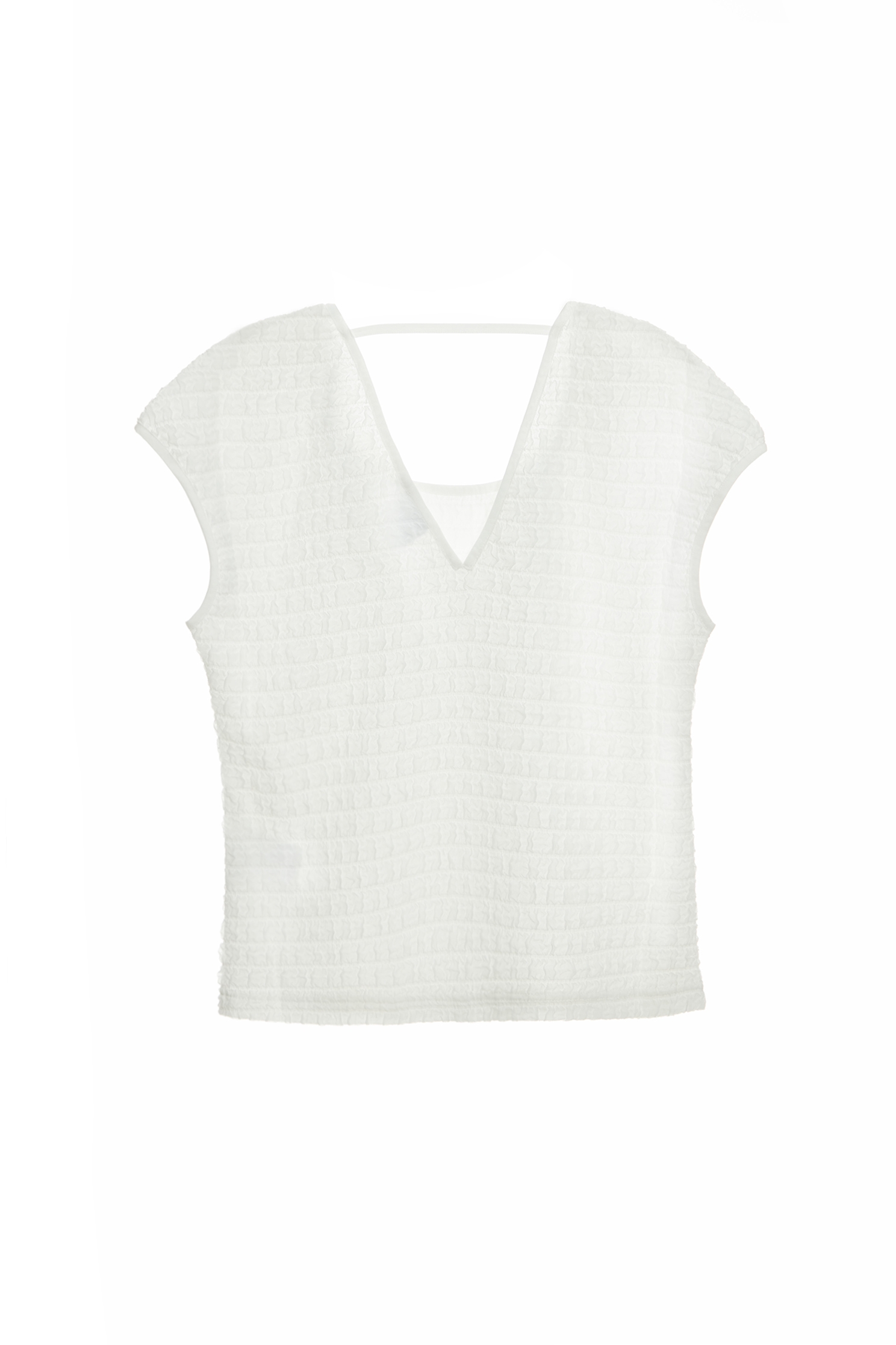 椰奶白立體方格上衣椰奶白立體方格上衣,上衣,白色上衣,秋冬穿搭