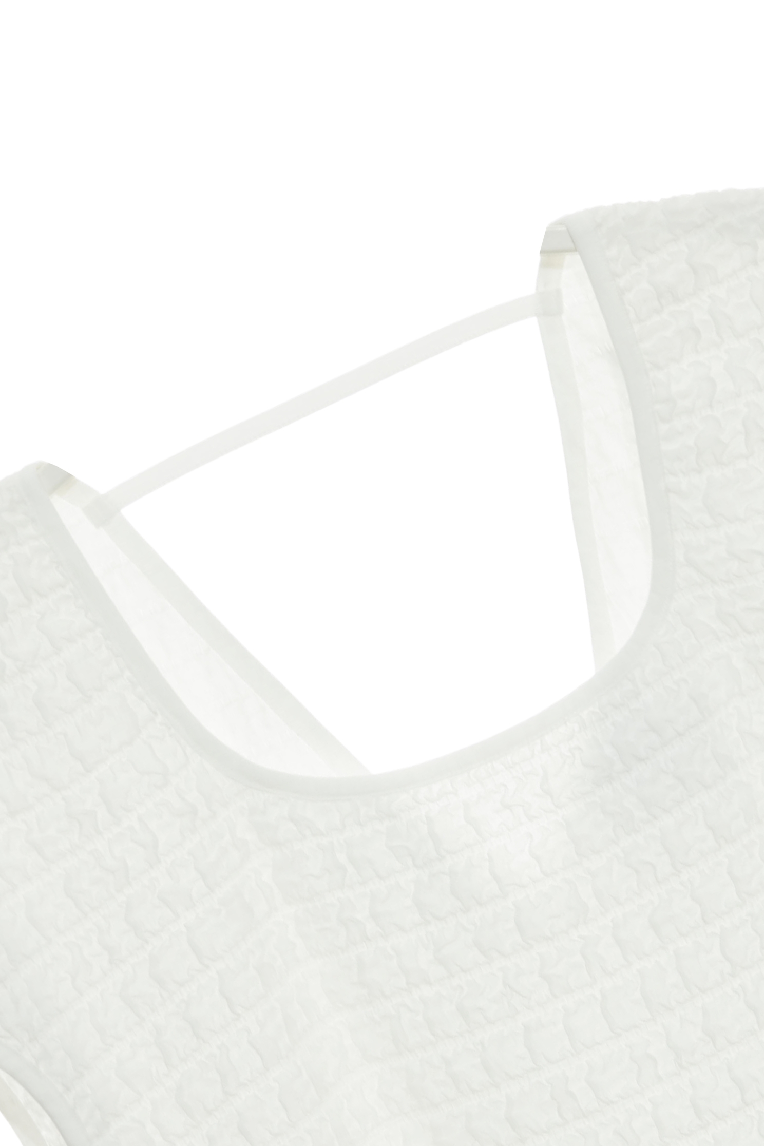 椰奶白立體方格上衣椰奶白立體方格上衣,上衣,白色上衣,秋冬穿搭