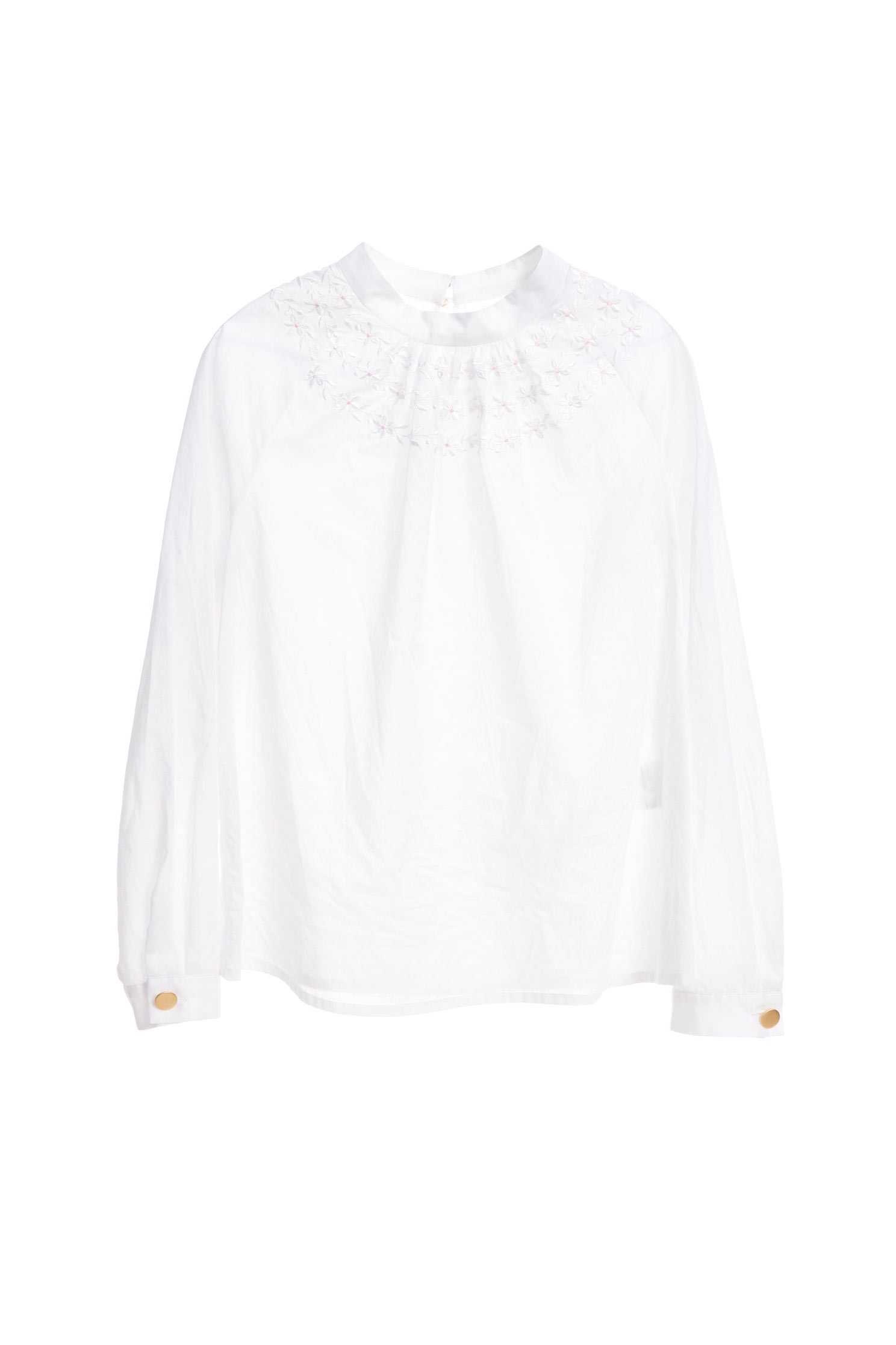 Embroidered fashion top,top,embroidery,embroideredtop,whitetop,cotton,embroidered,embroideredtop,blouse,longsleevetop