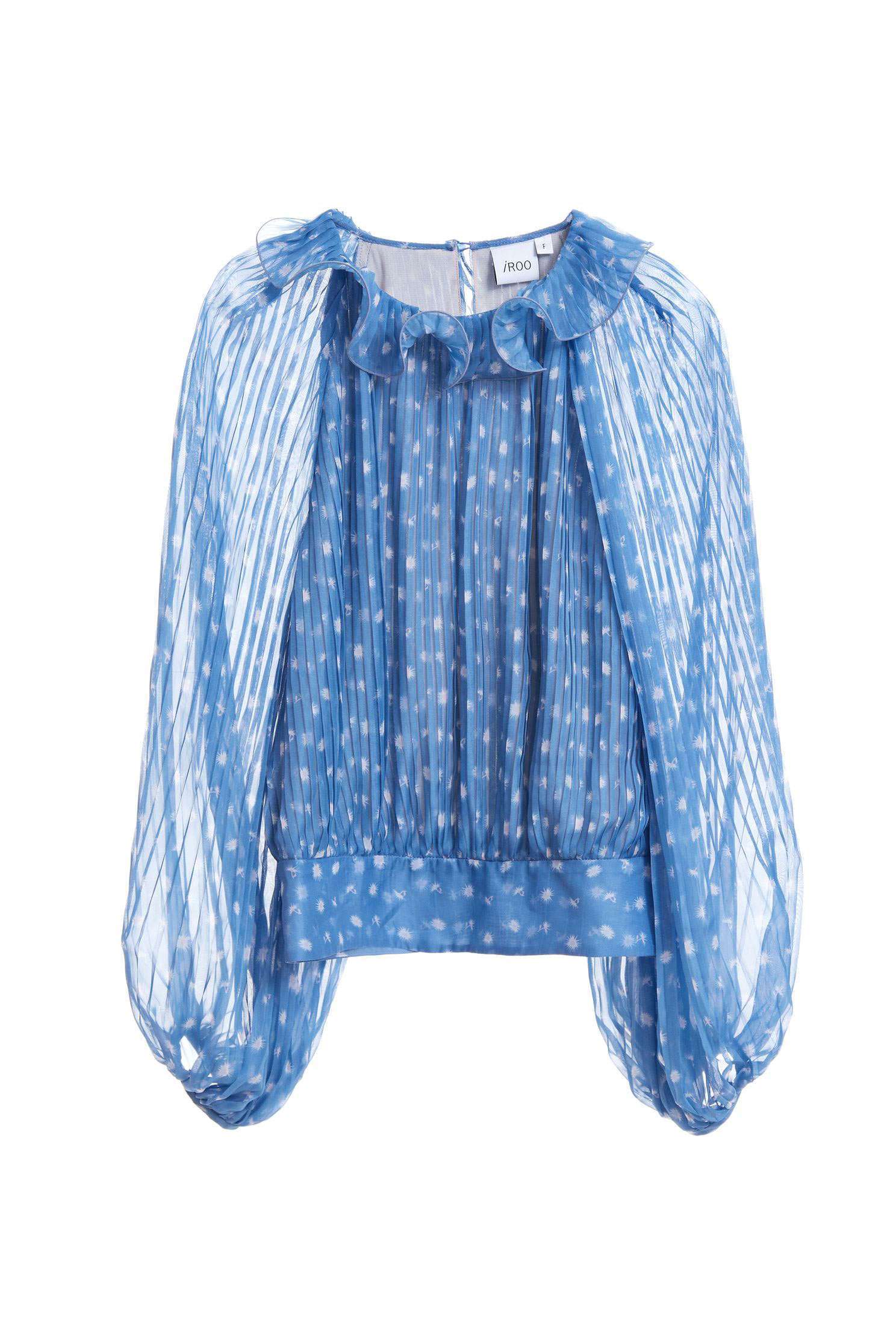 Elegant flowy top,Top,圓領上衣,長袖上衣
