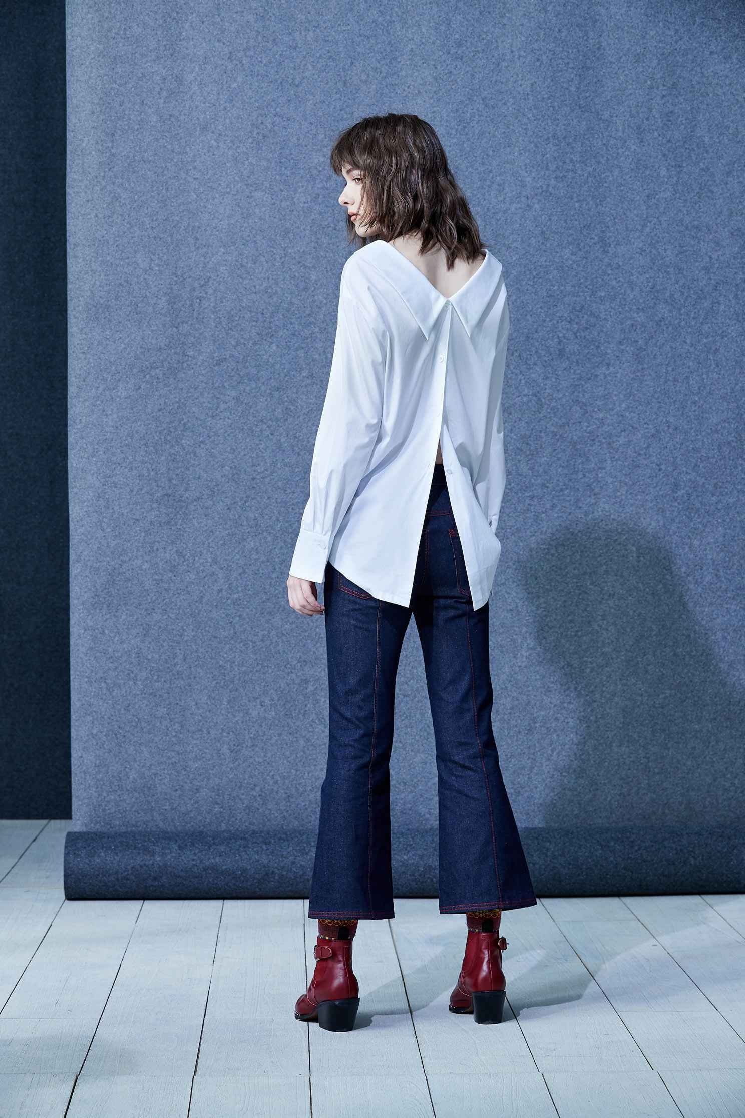 Off-shoulder shirts,whitetop,i-select,blouse,longsleevetop