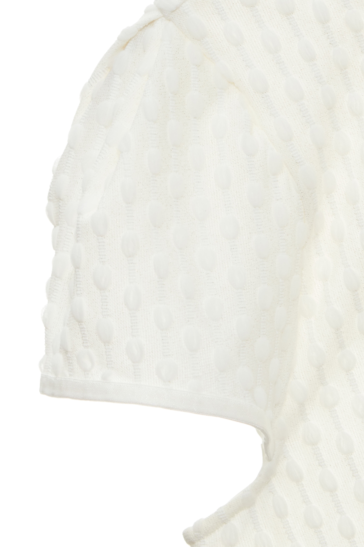 月光白立體點點上衣月光白立體點點上衣,上衣,白色上衣,秋冬穿搭