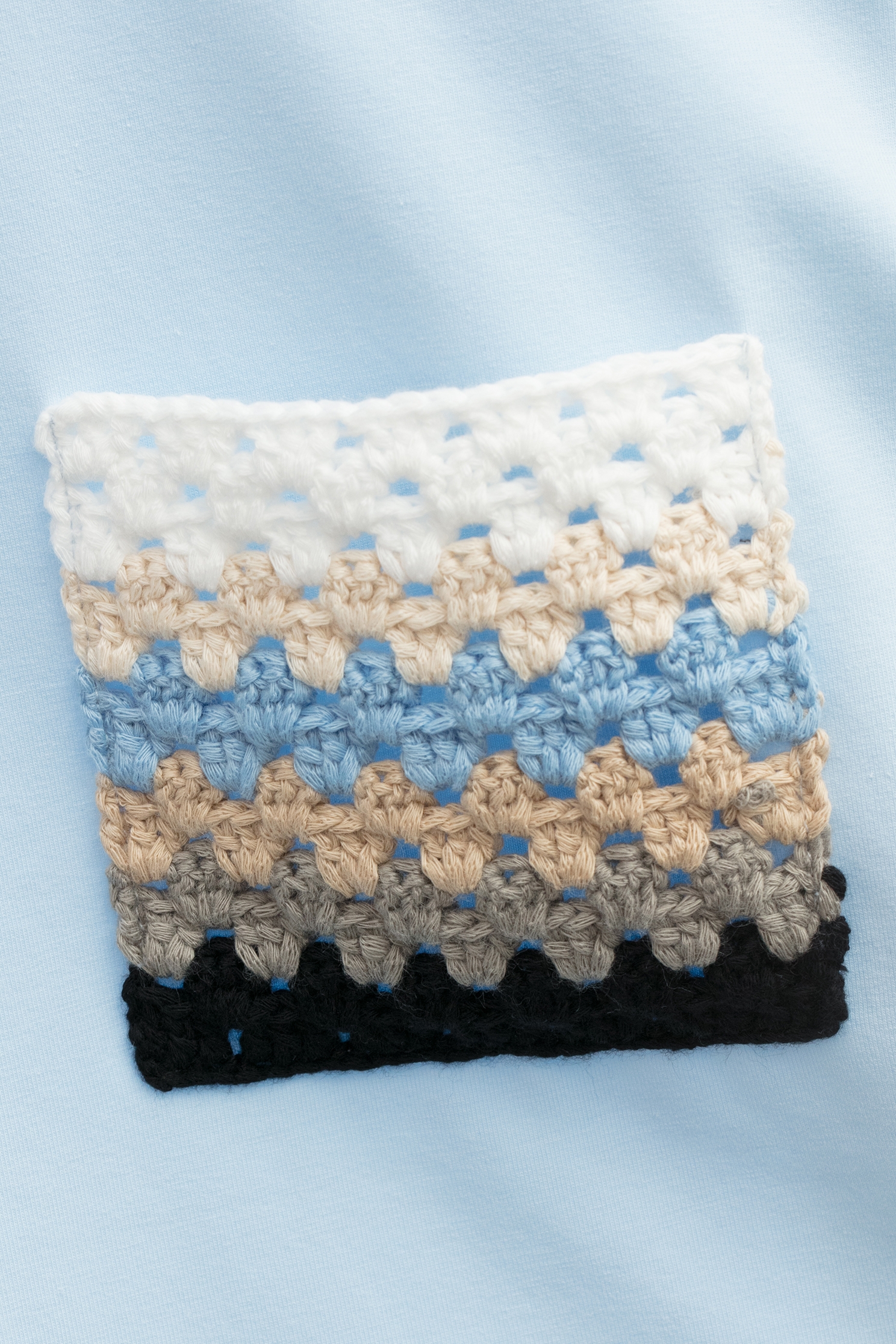 手勾配色口袋T恤上衣手勾配色口袋T恤上衣,上衣,秋冬穿搭