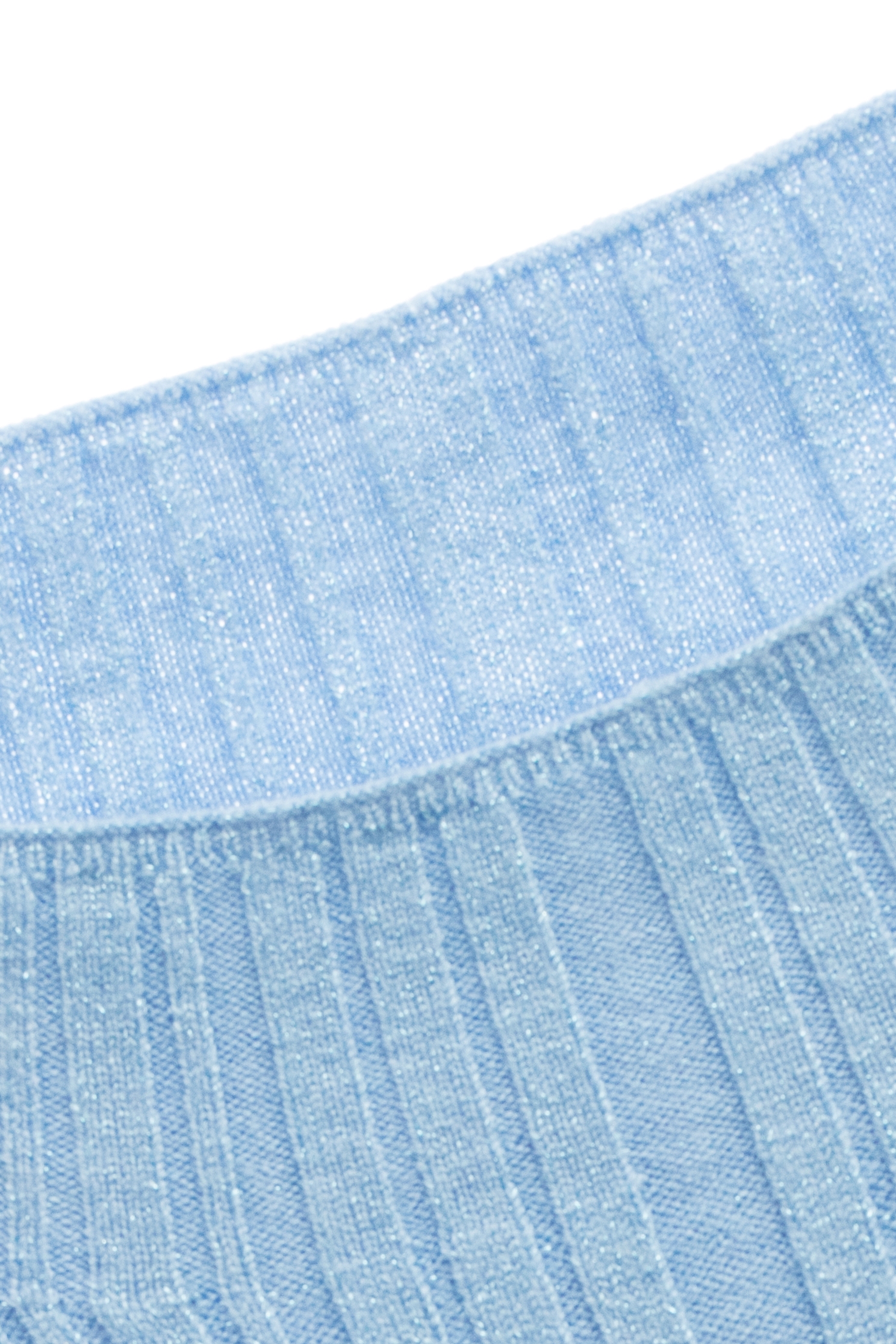 冰河藍閃光針織上衣冰河藍閃光針織上衣,上衣,人氣商品,條紋,秋冬穿搭,針織,針織衫